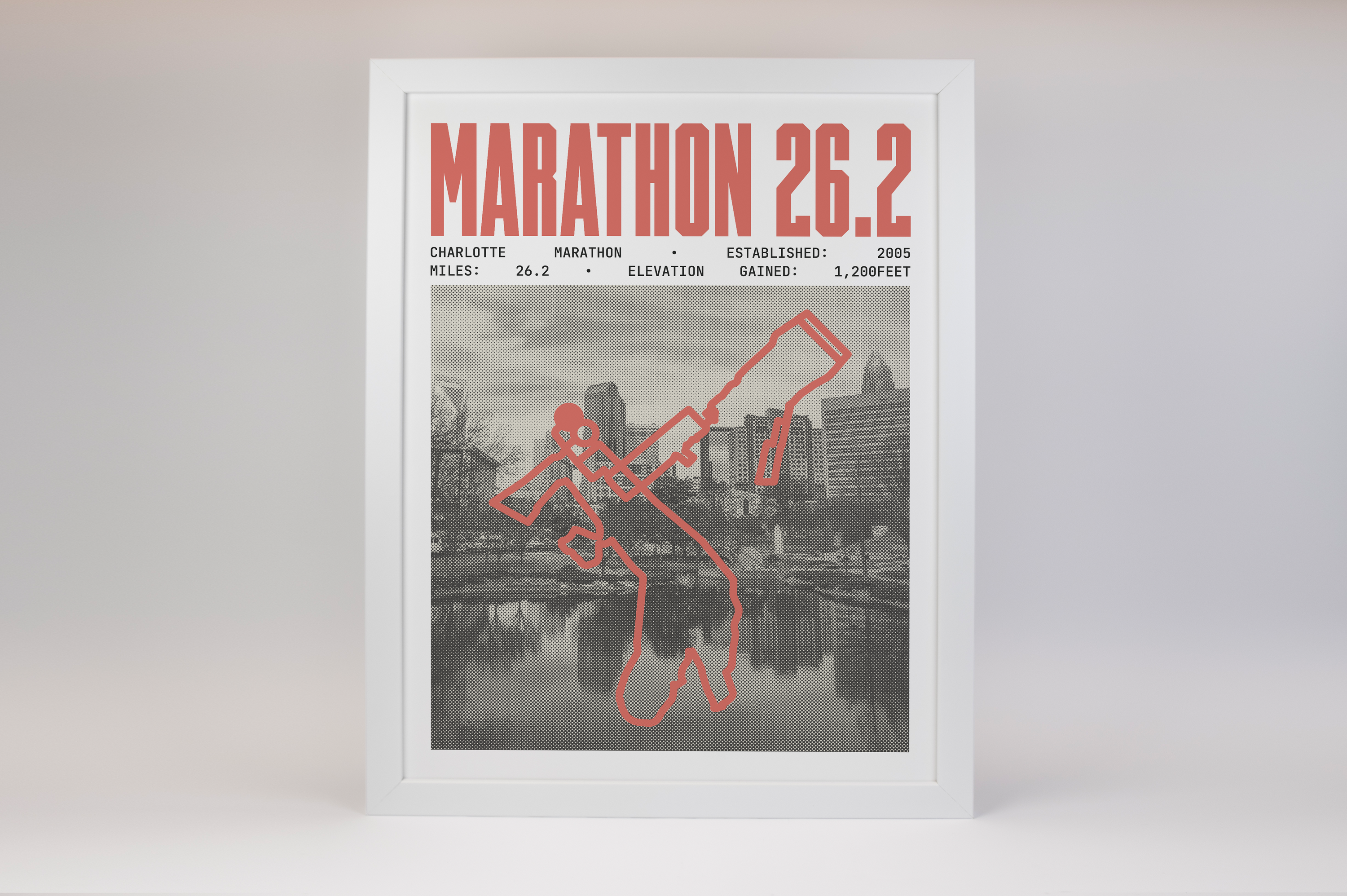 Charlotte Marathon Poster