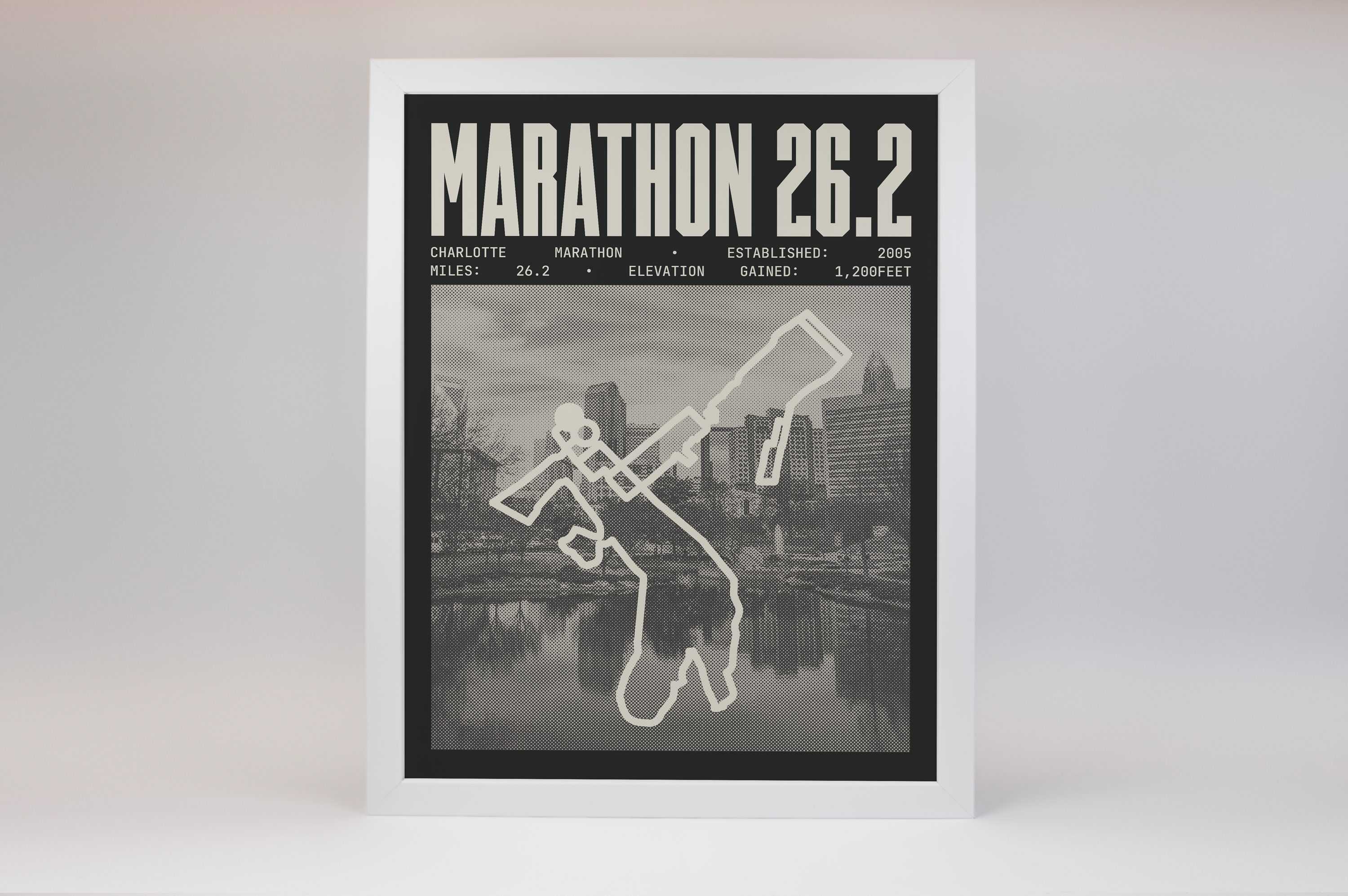 Charlotte Marathon Poster