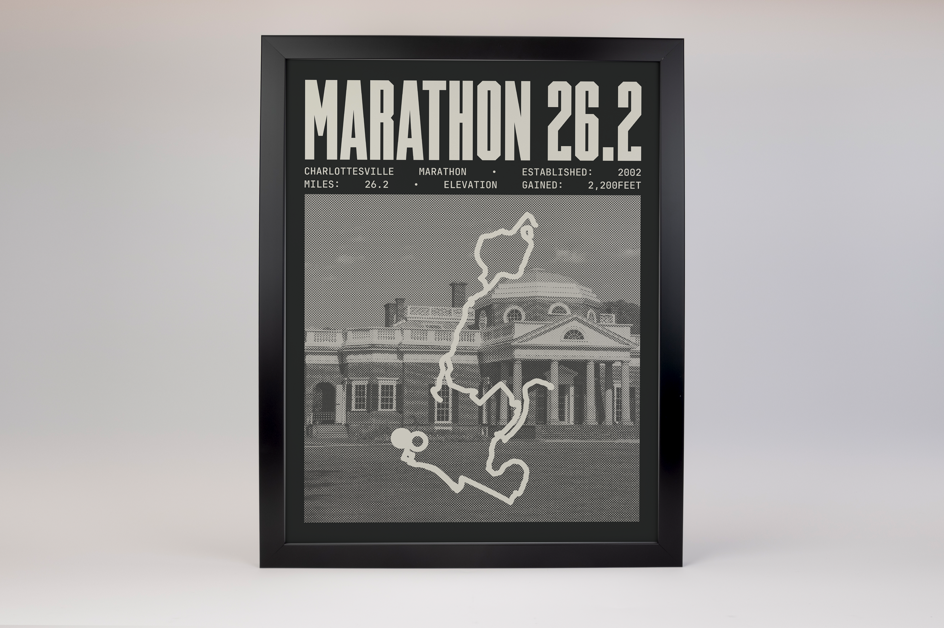 Charlottesville Marathon Poster