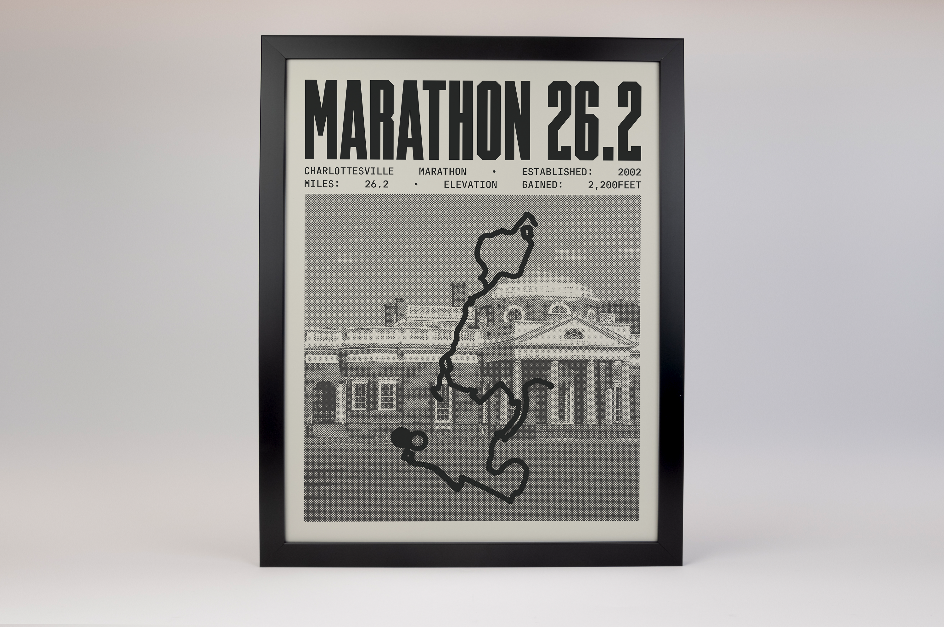 Charlottesville Marathon Poster