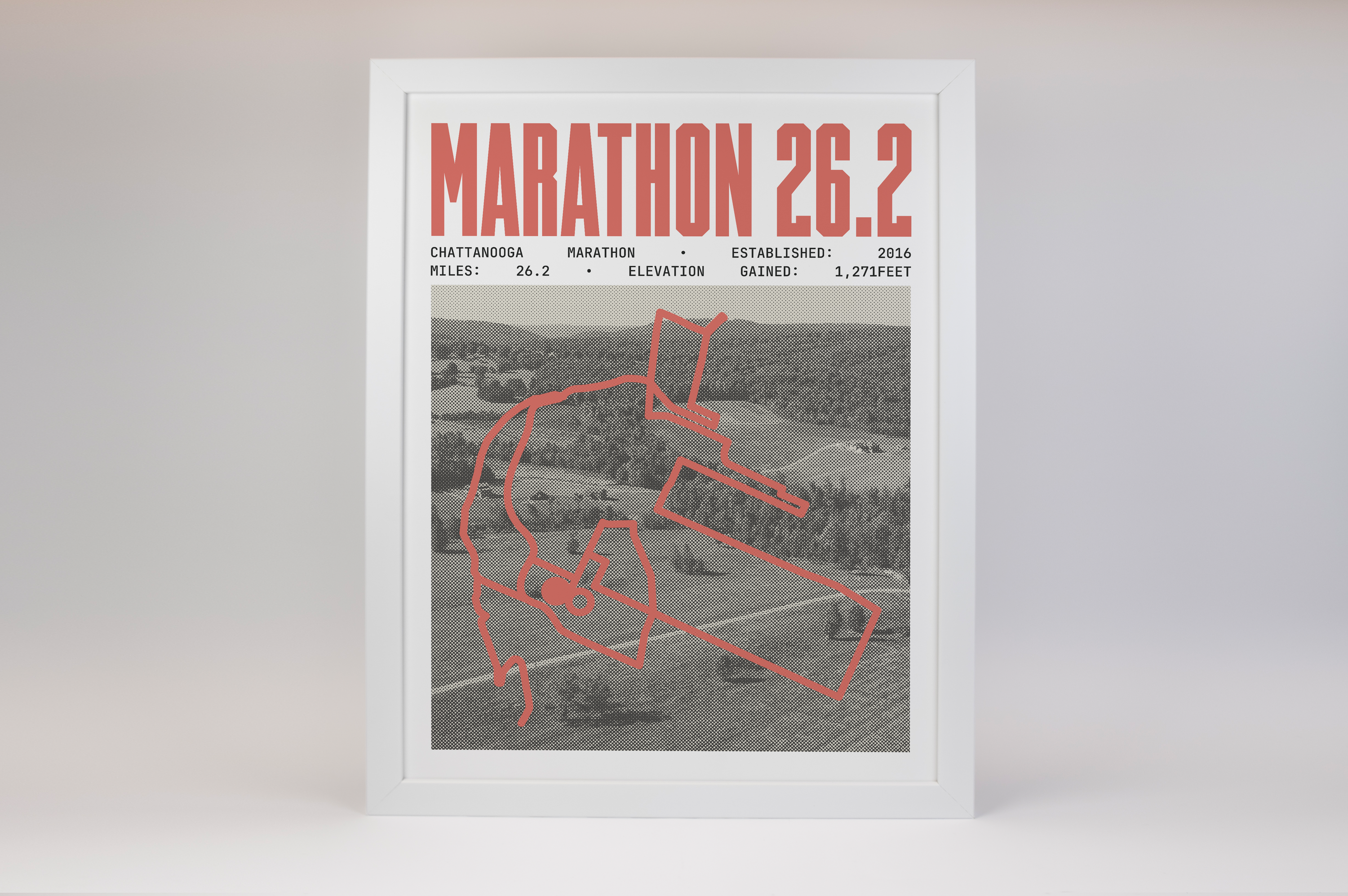 Chattanooga Marathon Poster