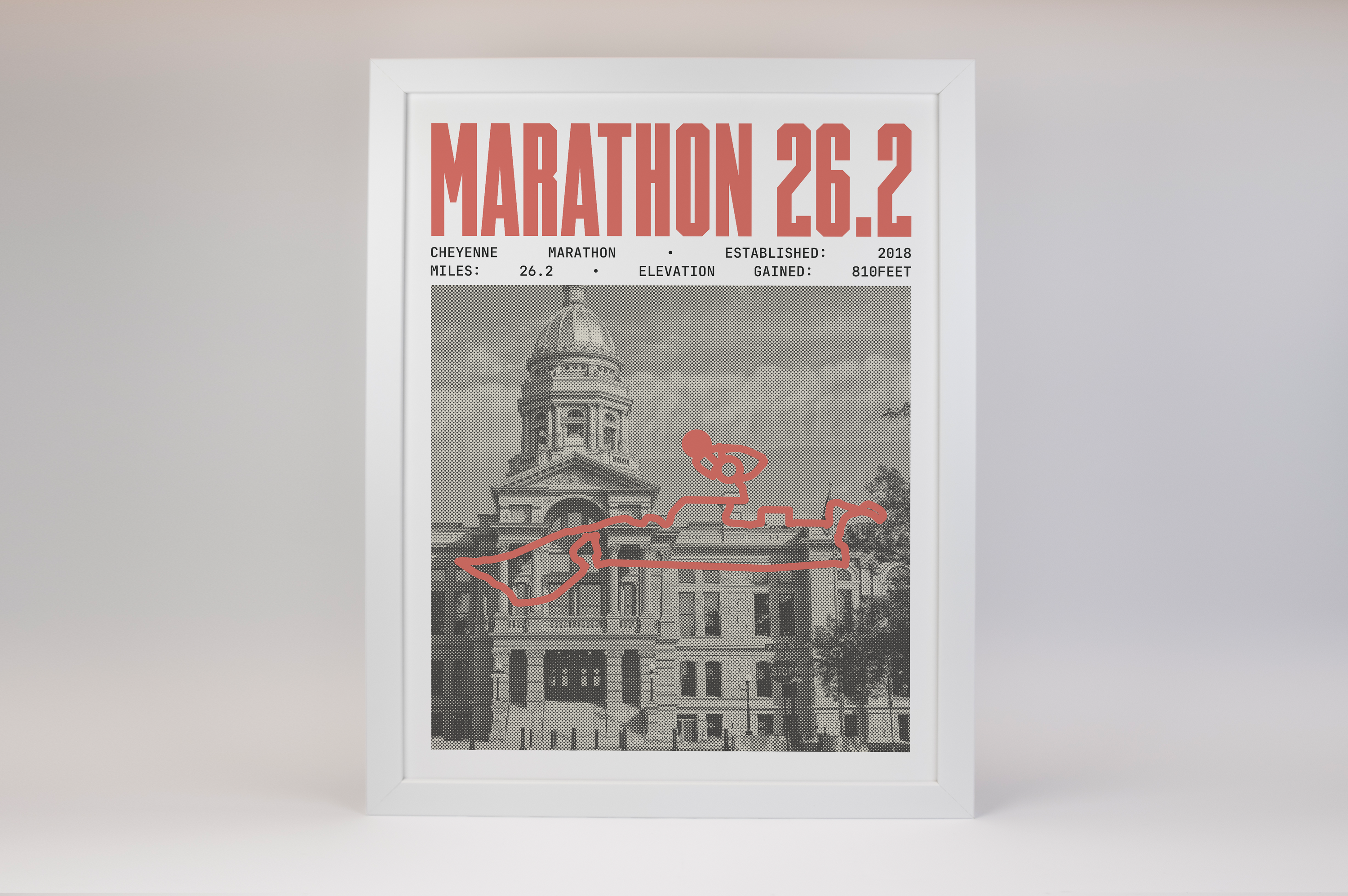 Cheyenne Marathon Poster