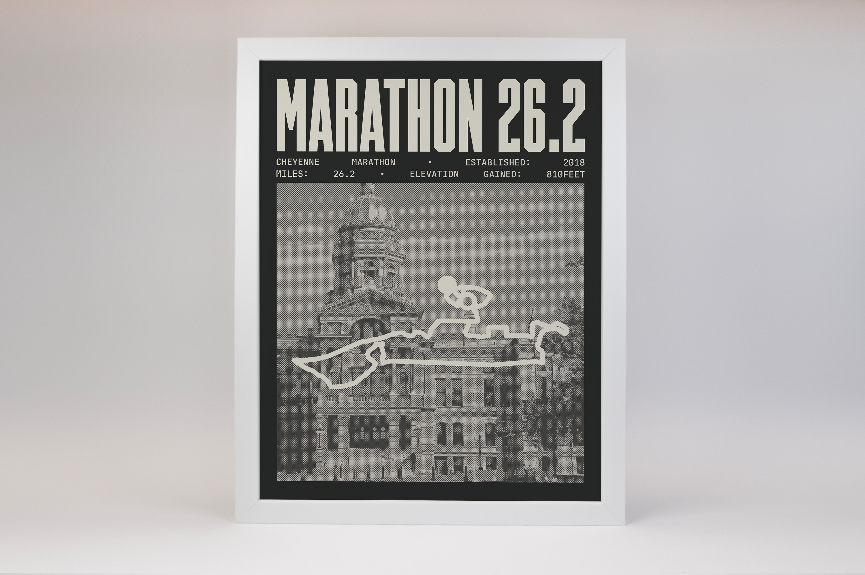 Cheyenne Marathon Poster
