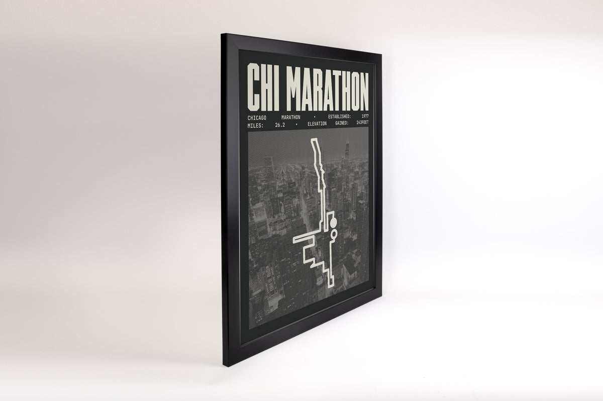 Chicago Marathon Poster