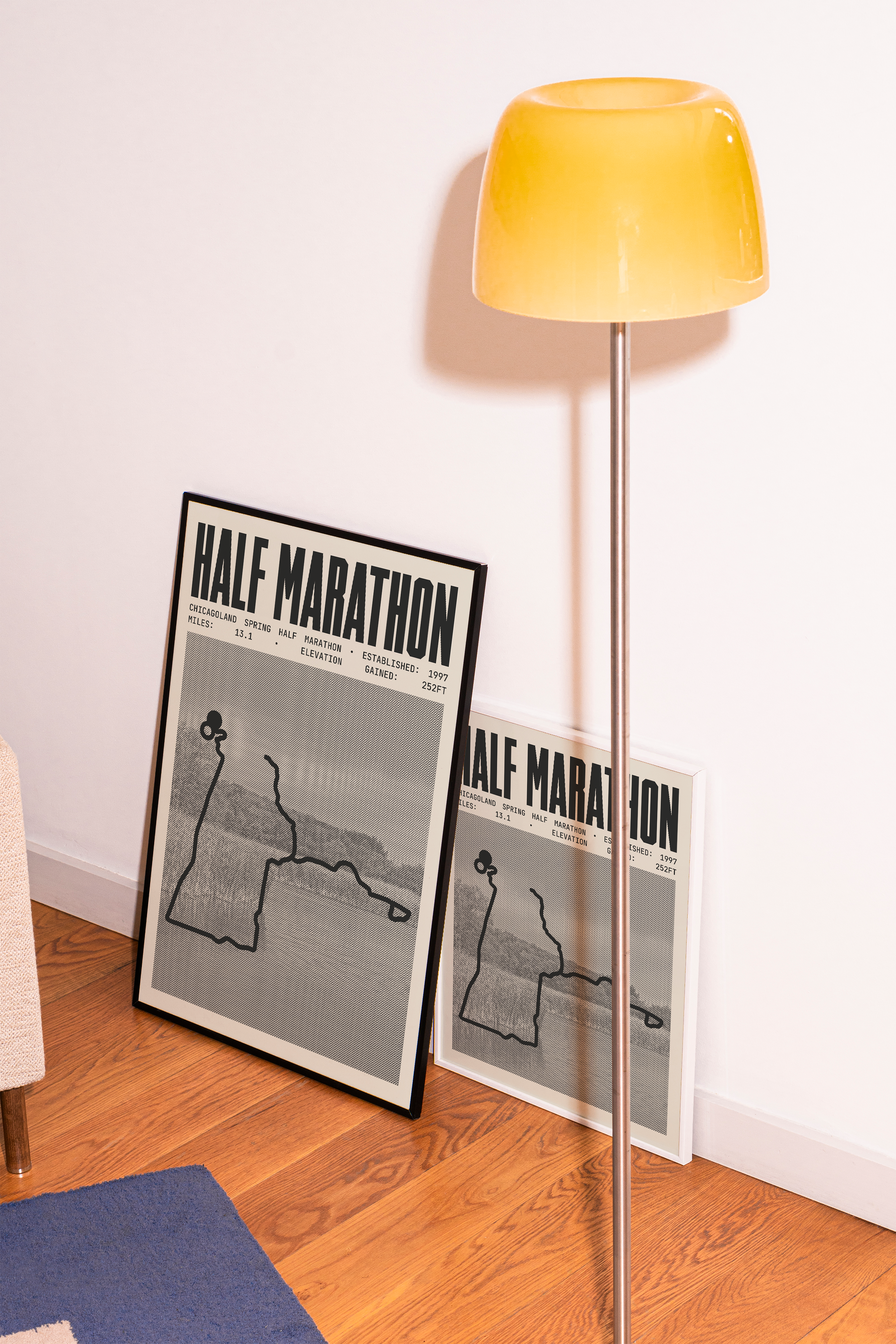 Chicagoland Spring Half-Marathon Poster