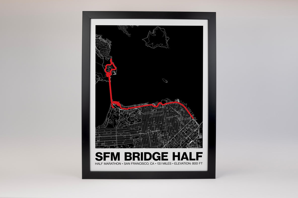 China Airlines Bridge Half Marathon - Grid Style