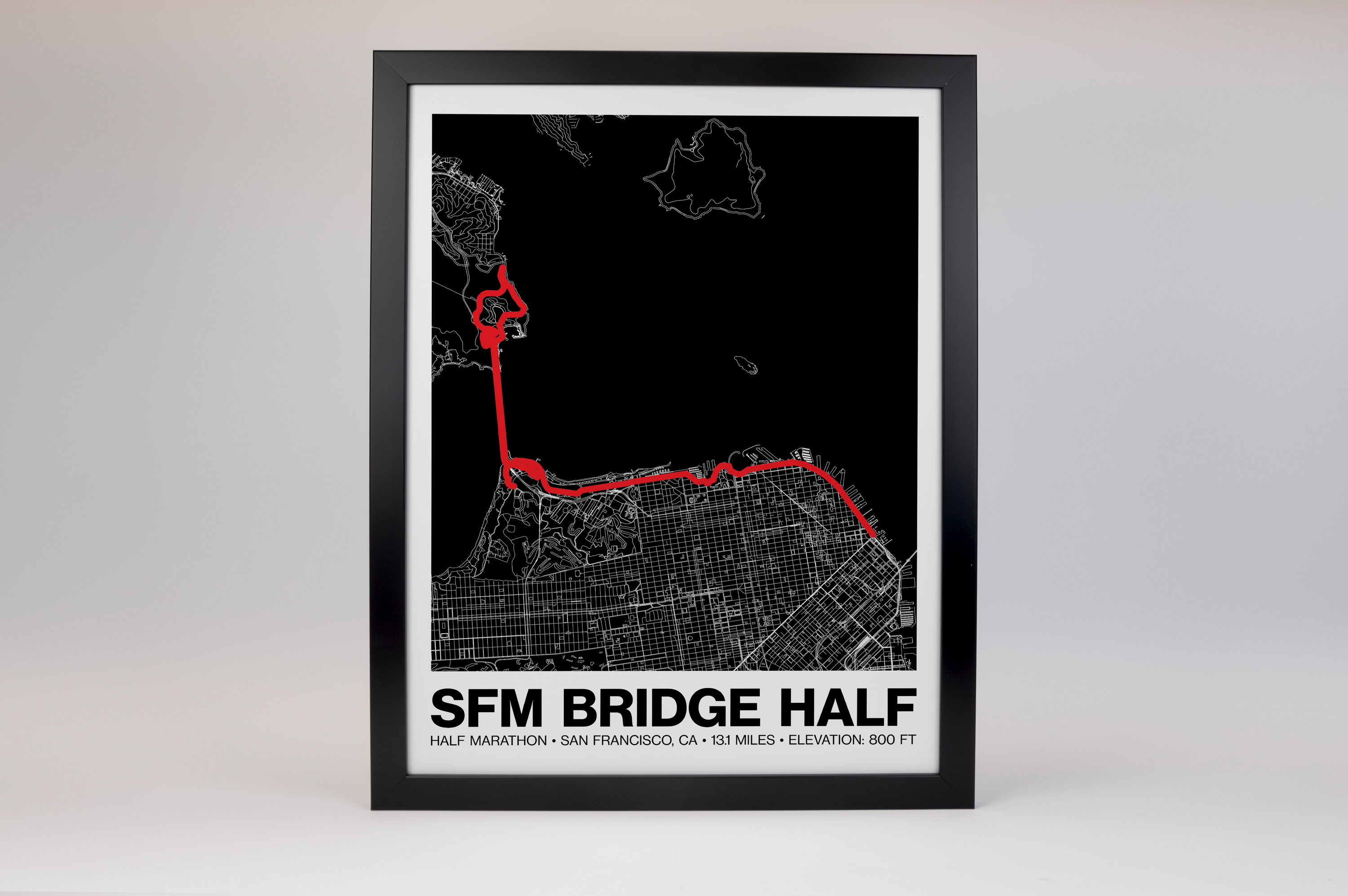 China Airlines Bridge Half Marathon - Grid Style