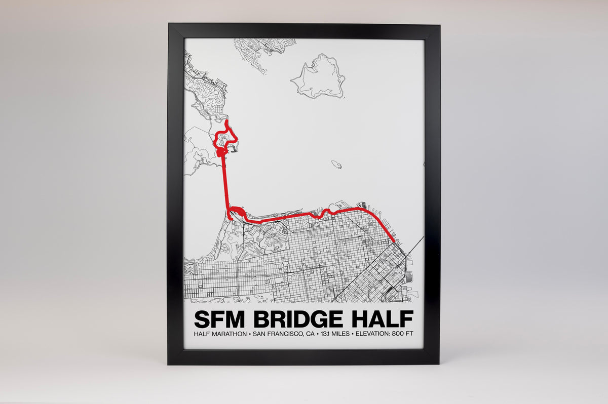 China Airlines Bridge Half Marathon - Grid Style