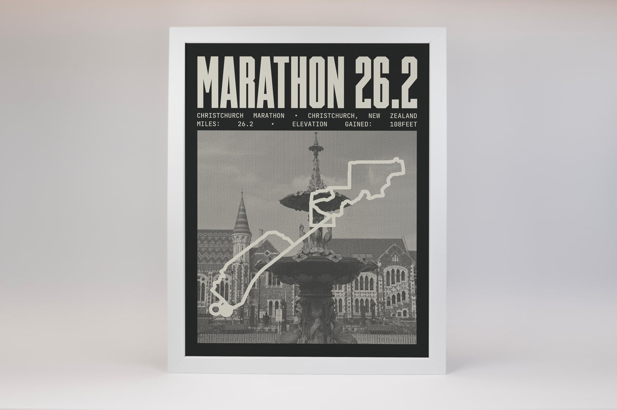 Christchurch Marathon Poster