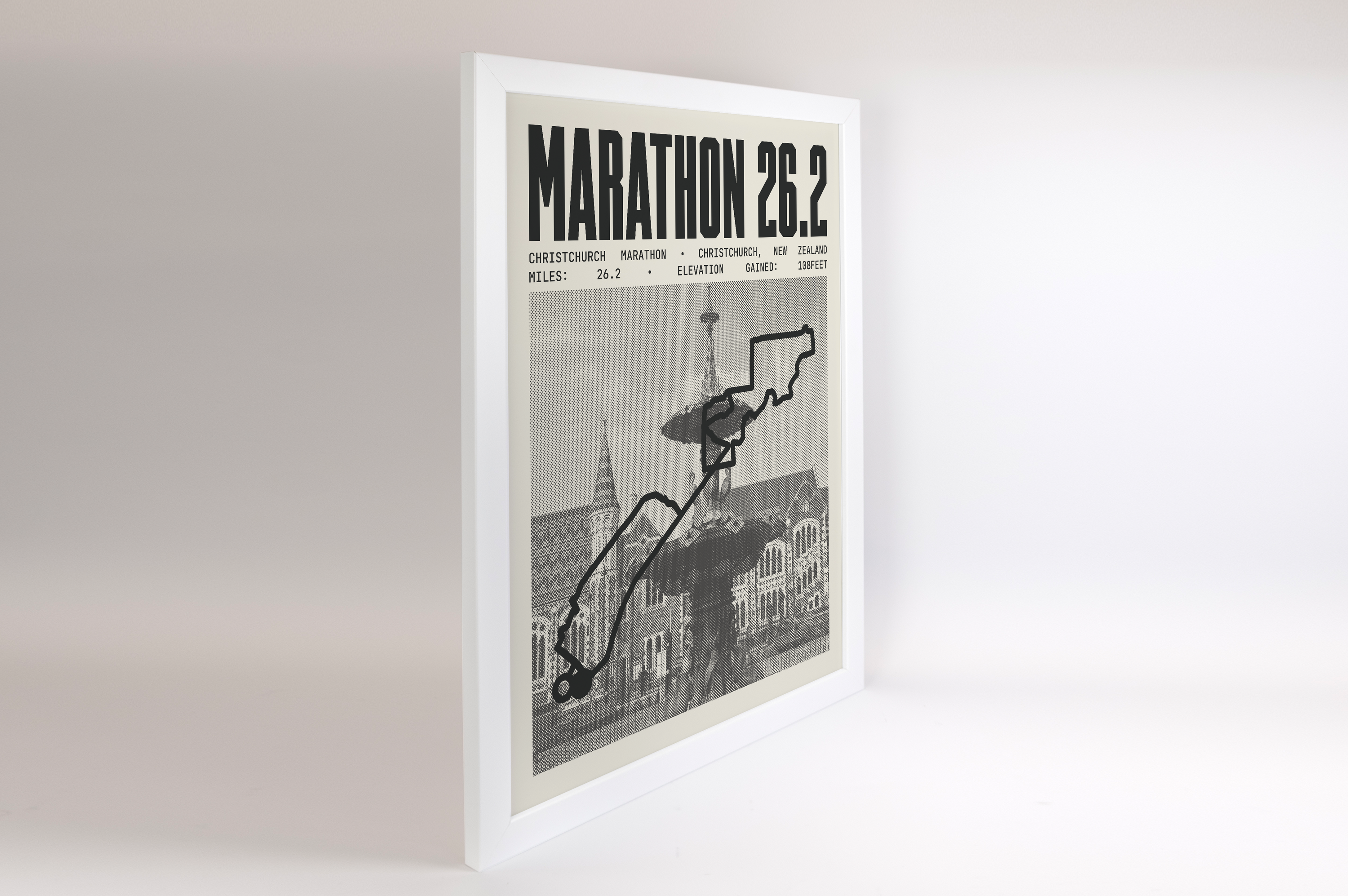 Christchurch Marathon Poster