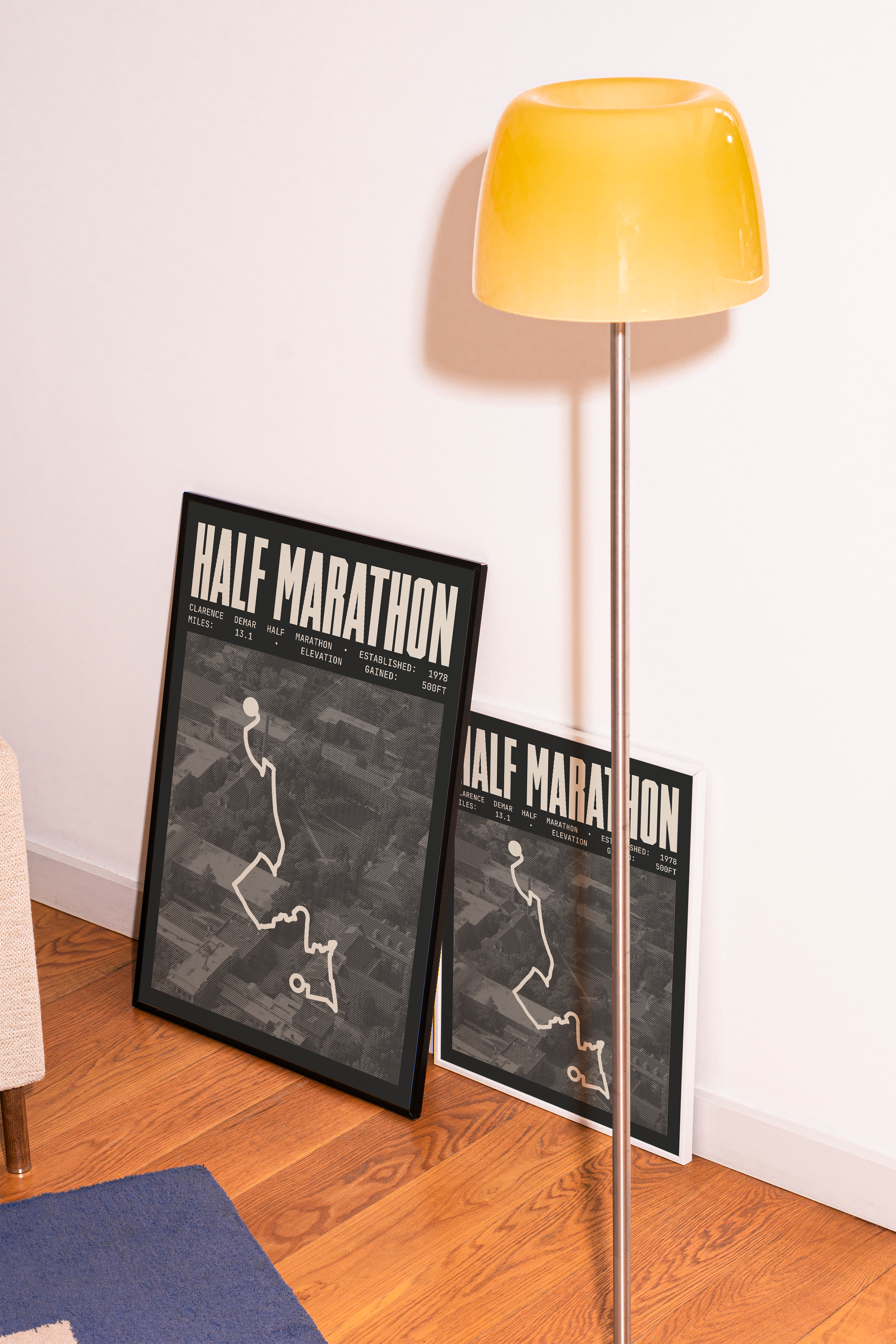 Clarence DeMar Half-Marathon Poster