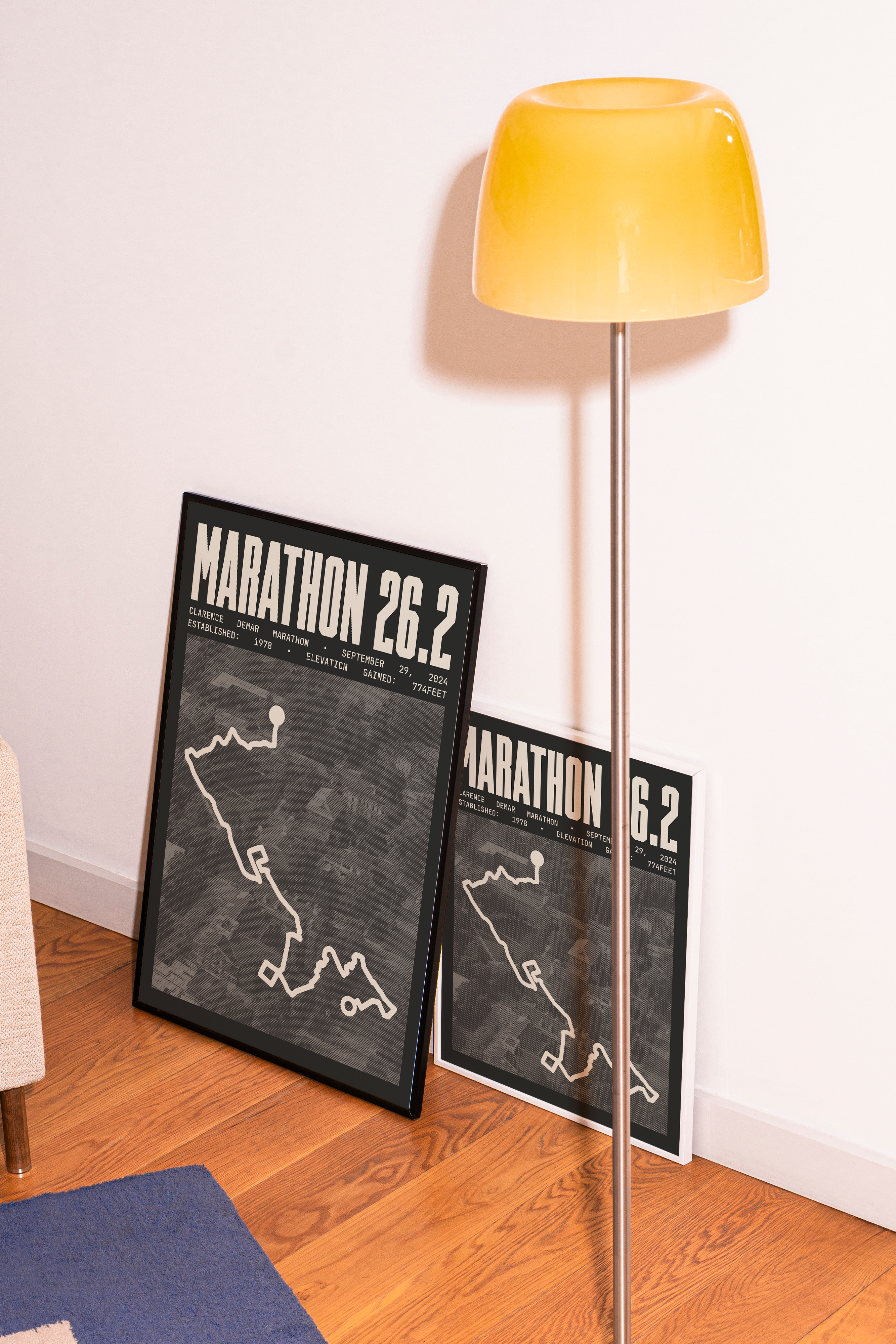 Clarence DeMar Marathon Poster