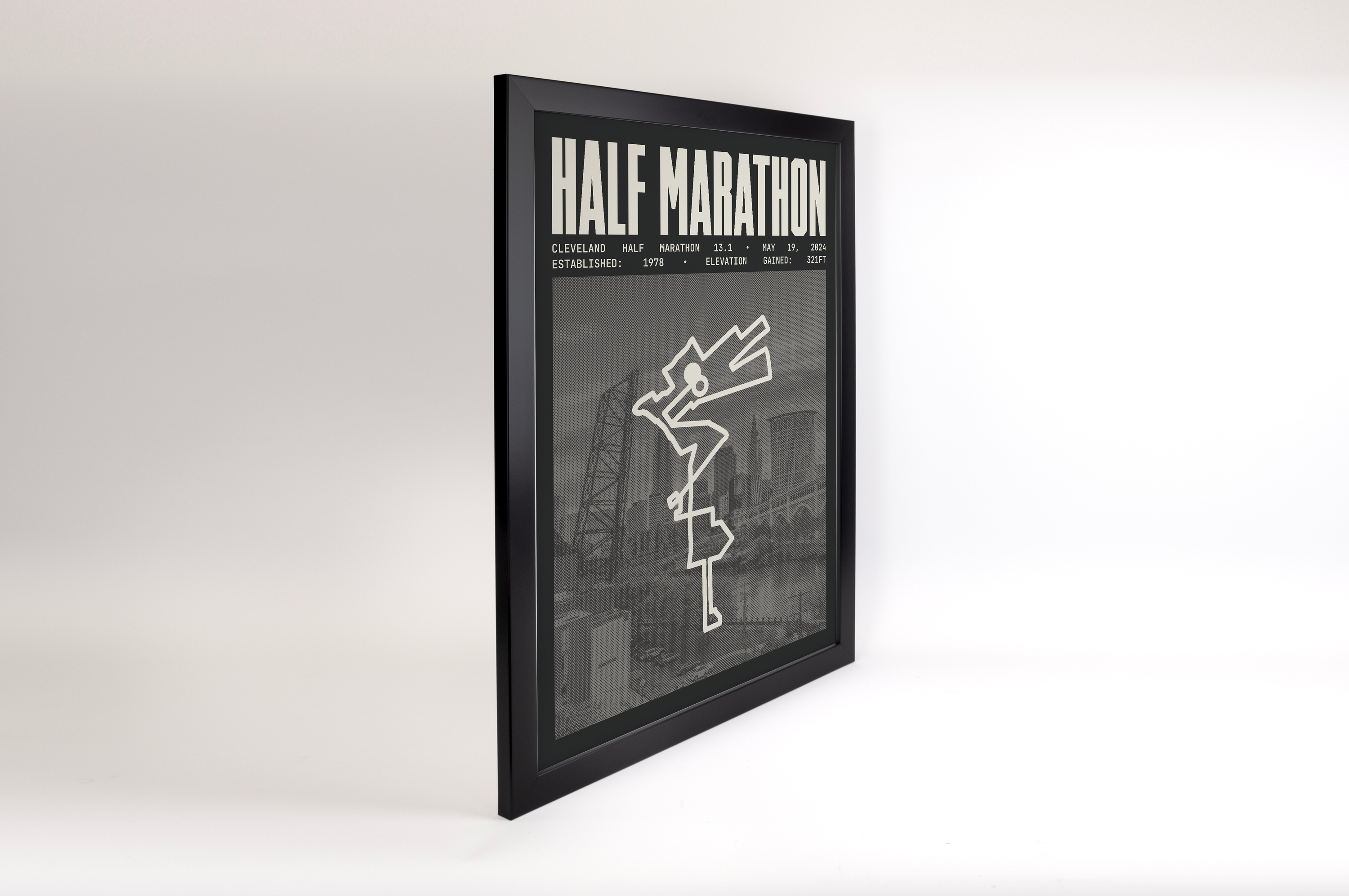 Cleveland Half-Marathon Poster