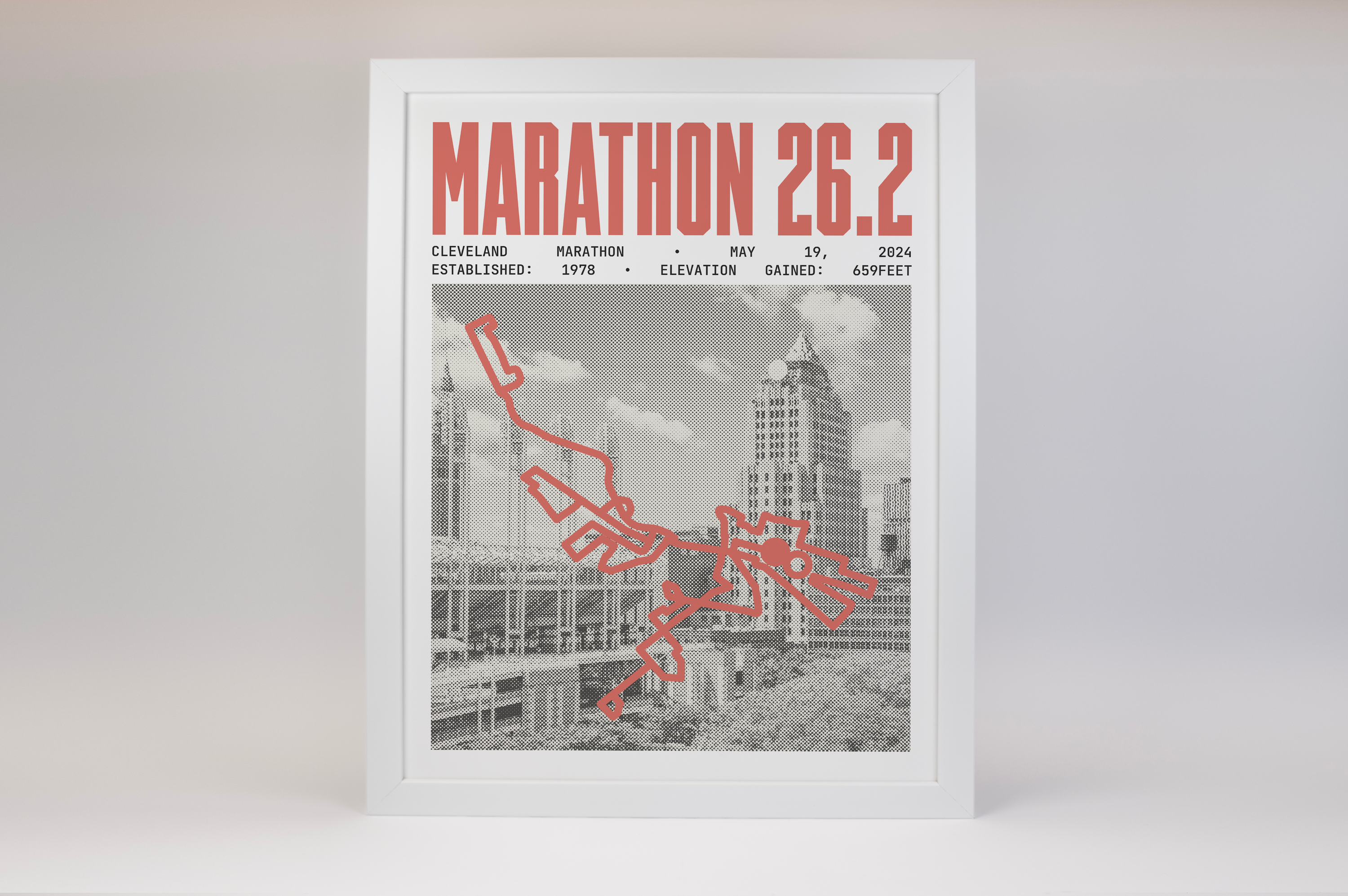 Cleveland Marathon Poster V2