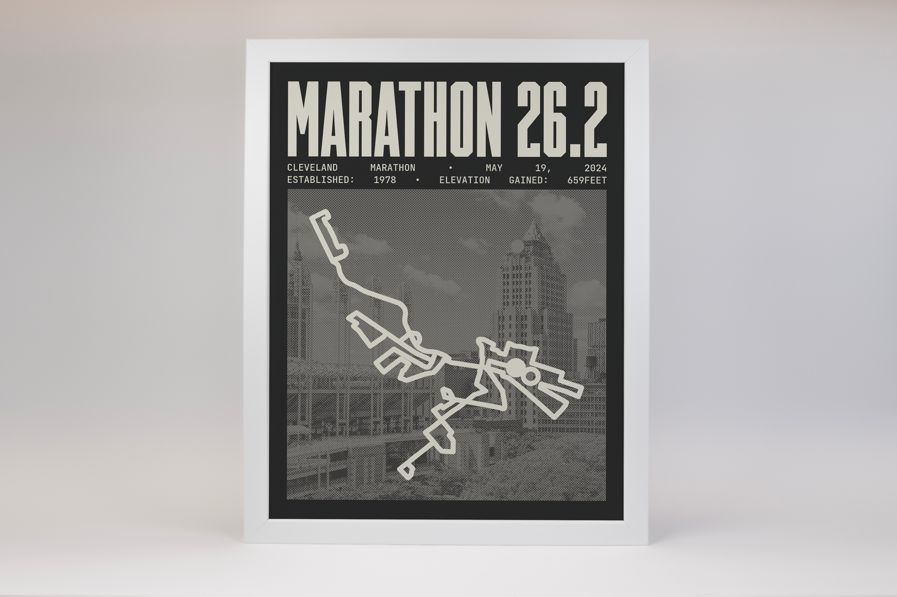 Cleveland Marathon Poster V2