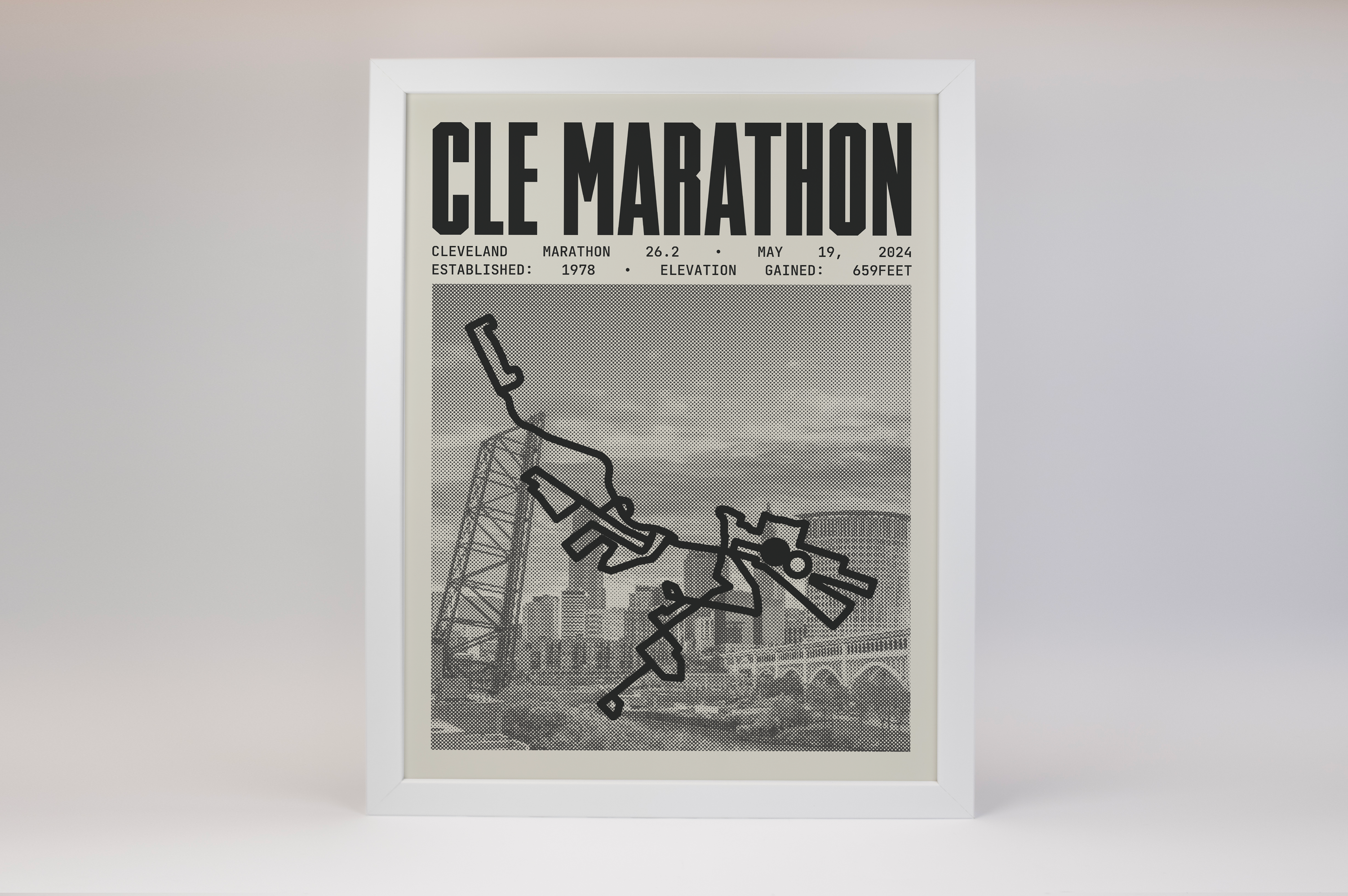 Cleveland Marathon Poster