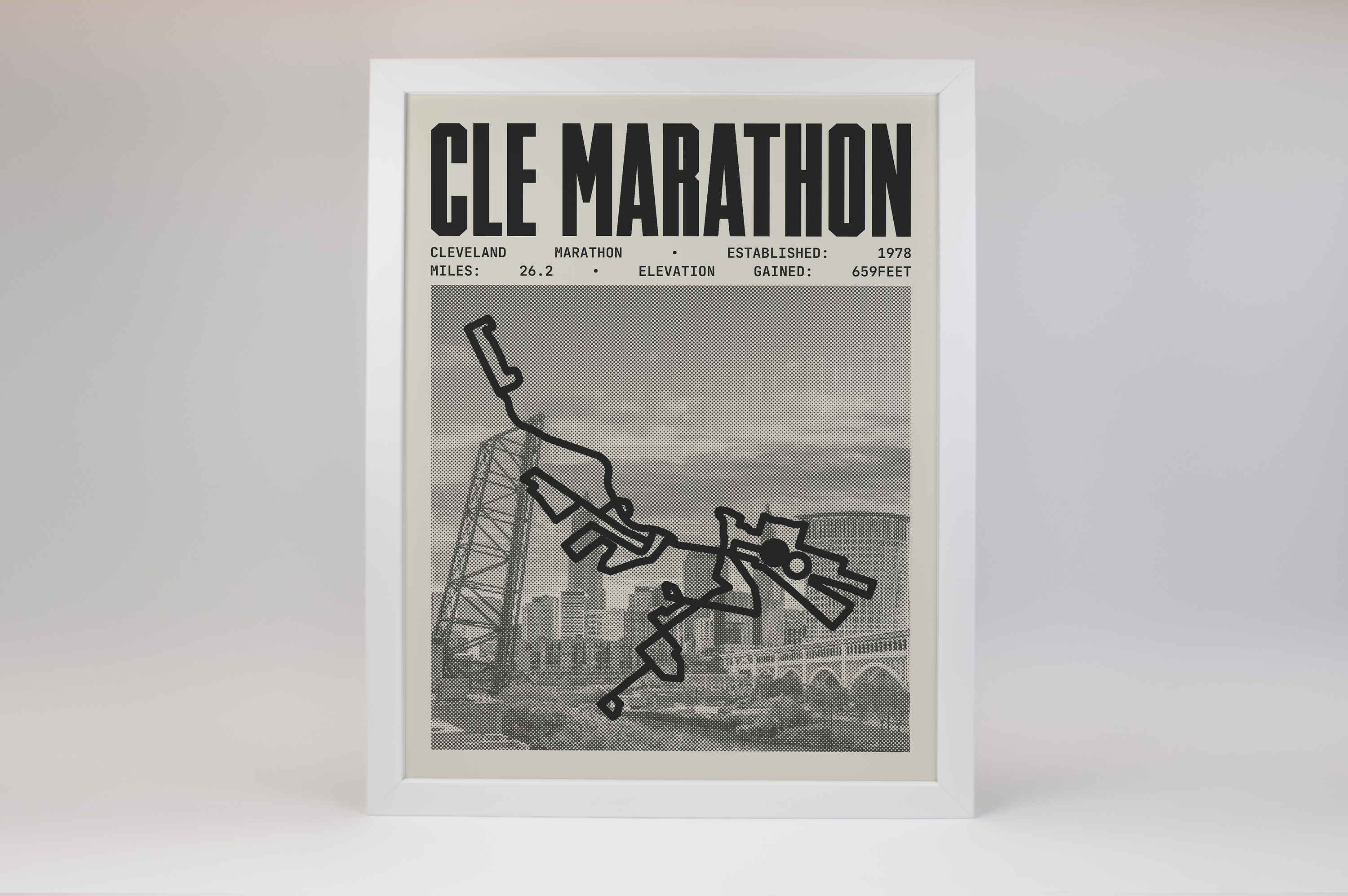 Cleveland Marathon Poster