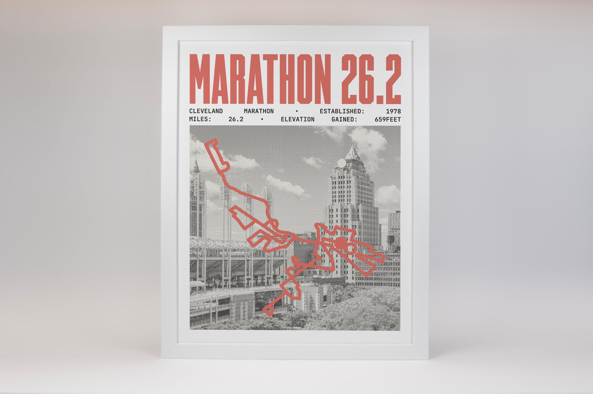 Cleveland Marathon Poster V2