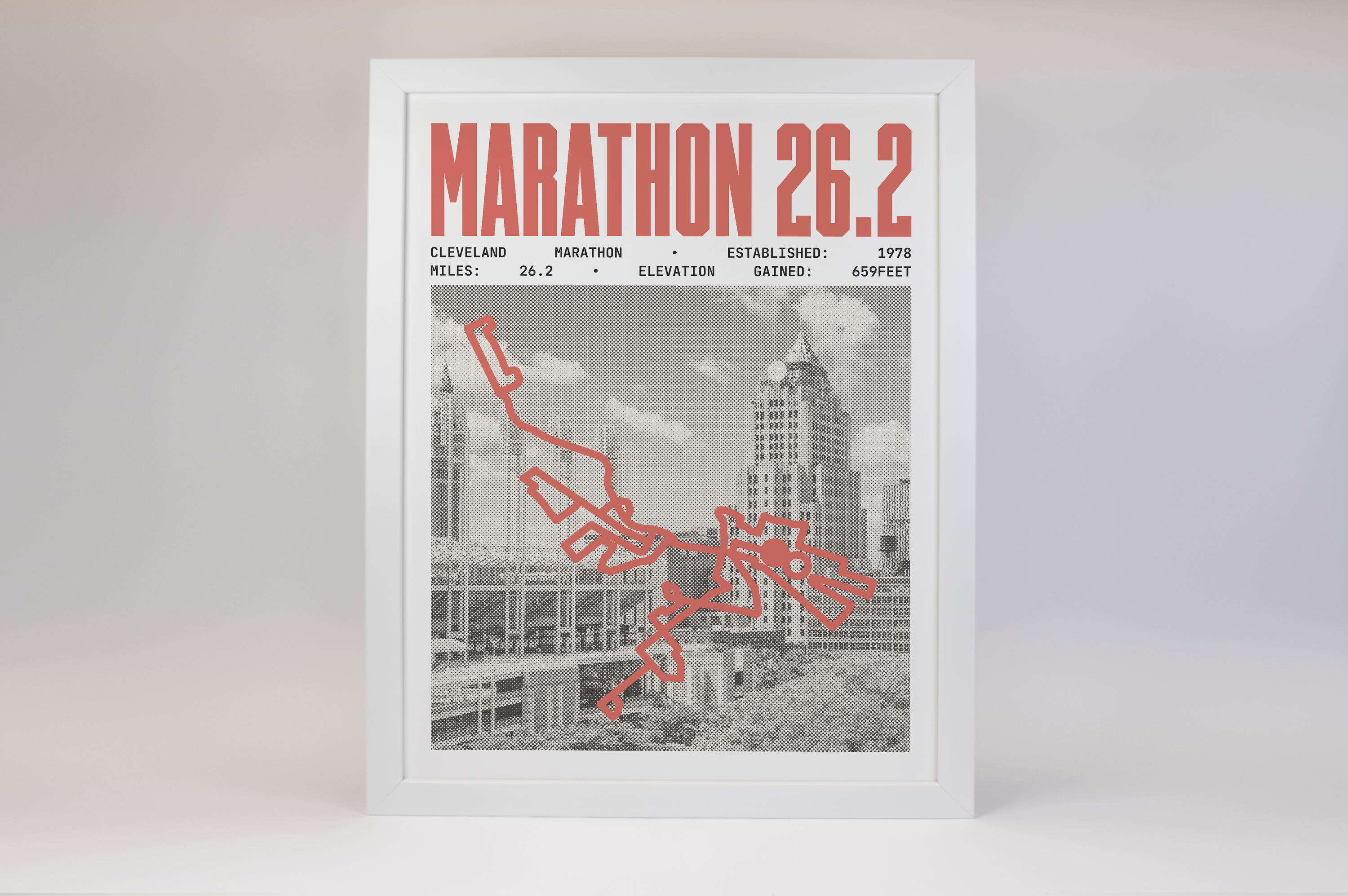 Cleveland Marathon Poster V2