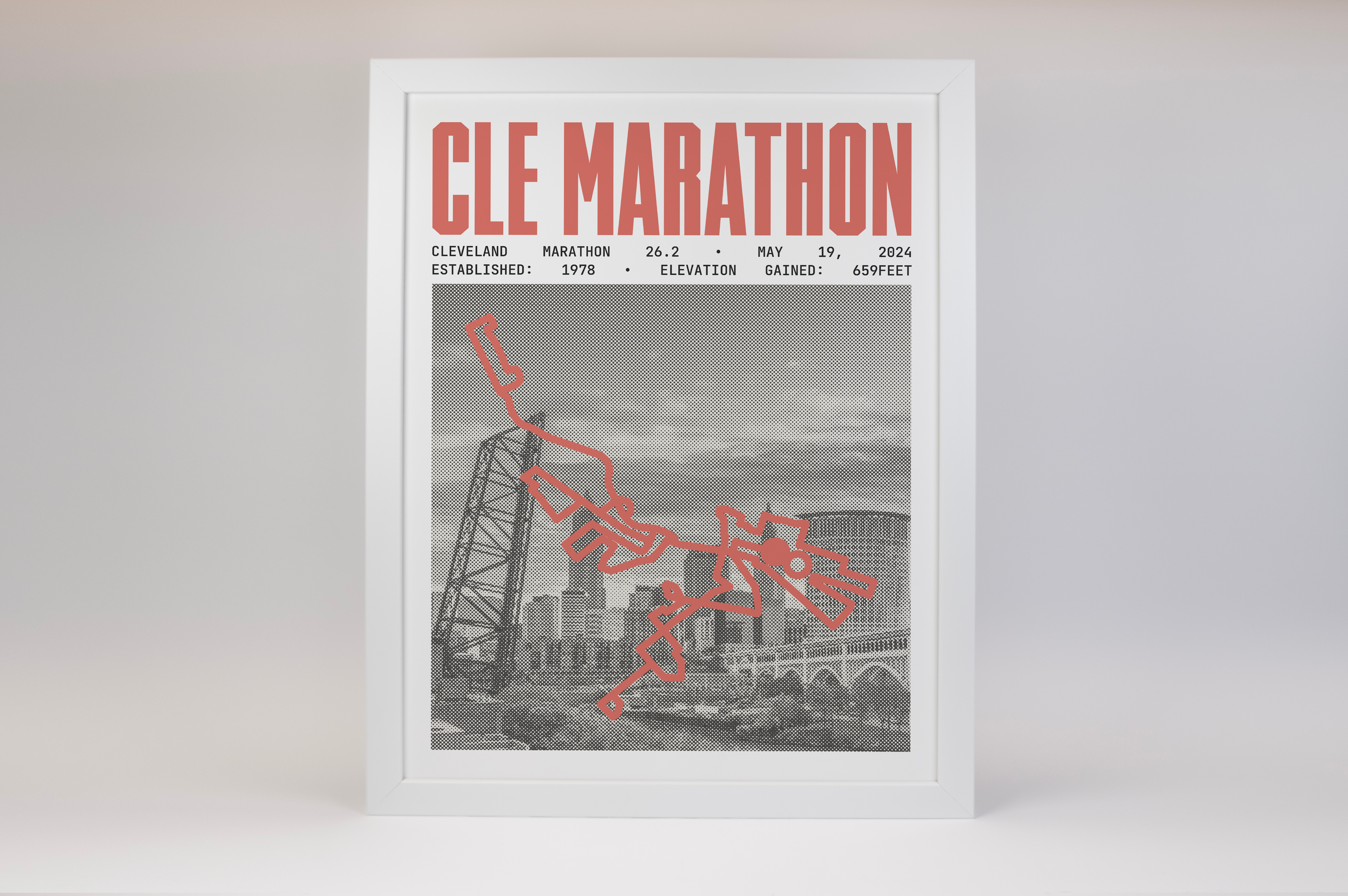 Cleveland Marathon Poster