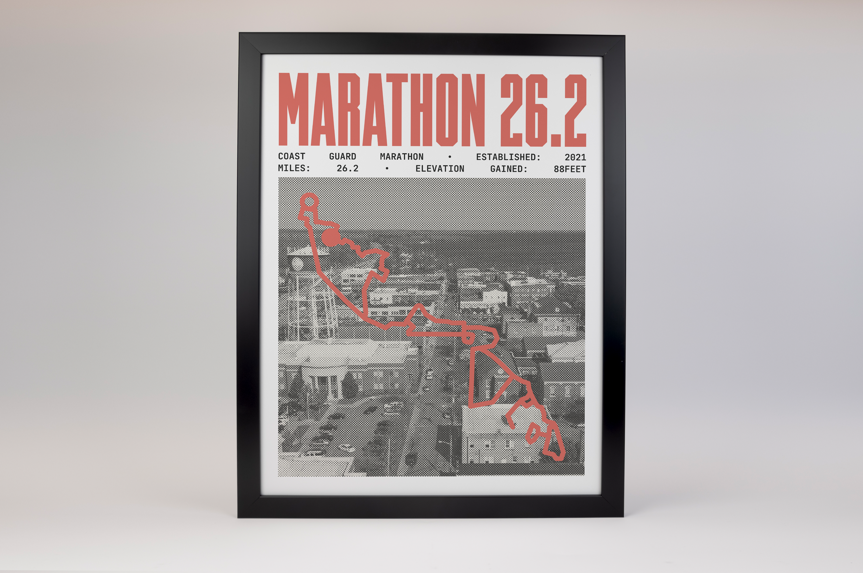 Coast Guard Marathon Poster