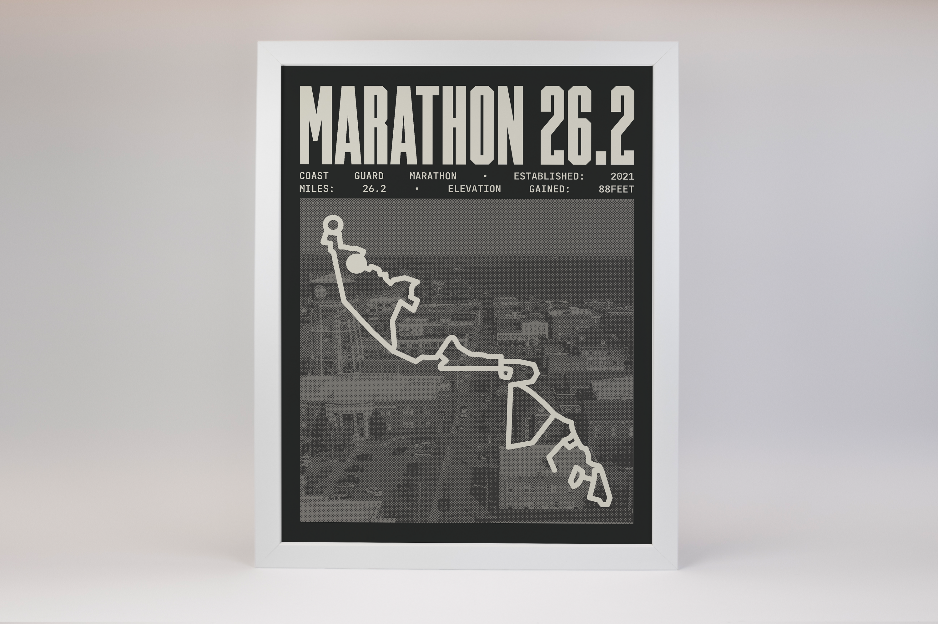 Coast Guard Marathon Poster