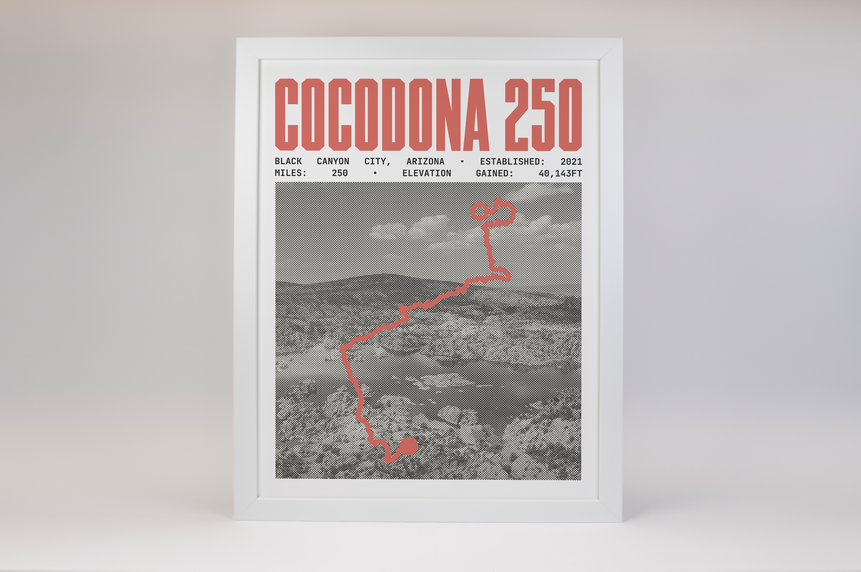 Cocodona 250 Endurance Run Poster