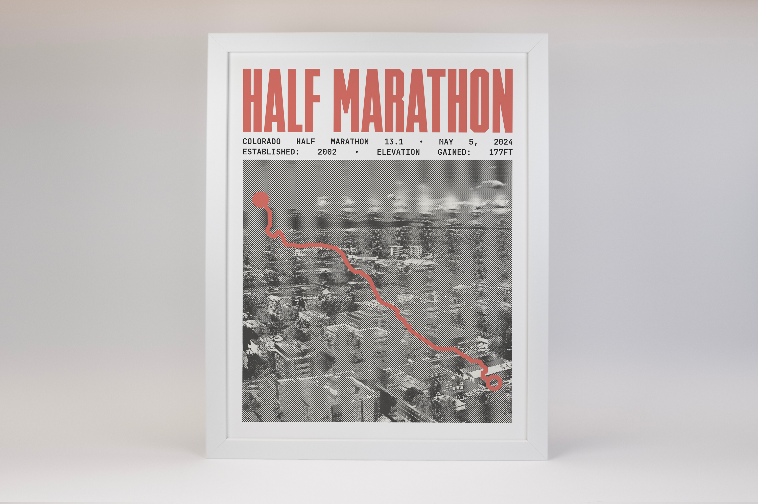 Colorado Half-Marathon Poster