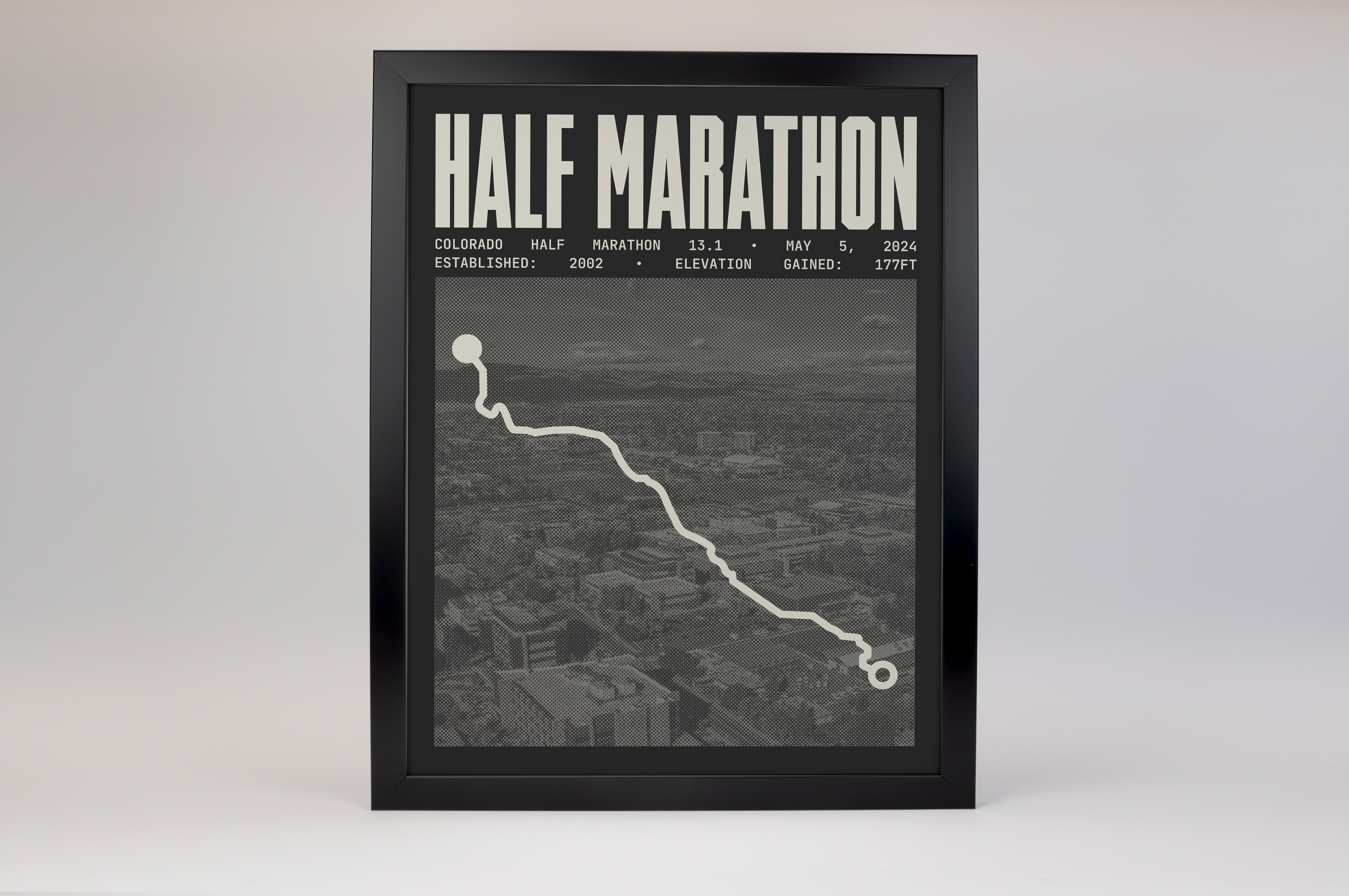 Colorado Half-Marathon Poster