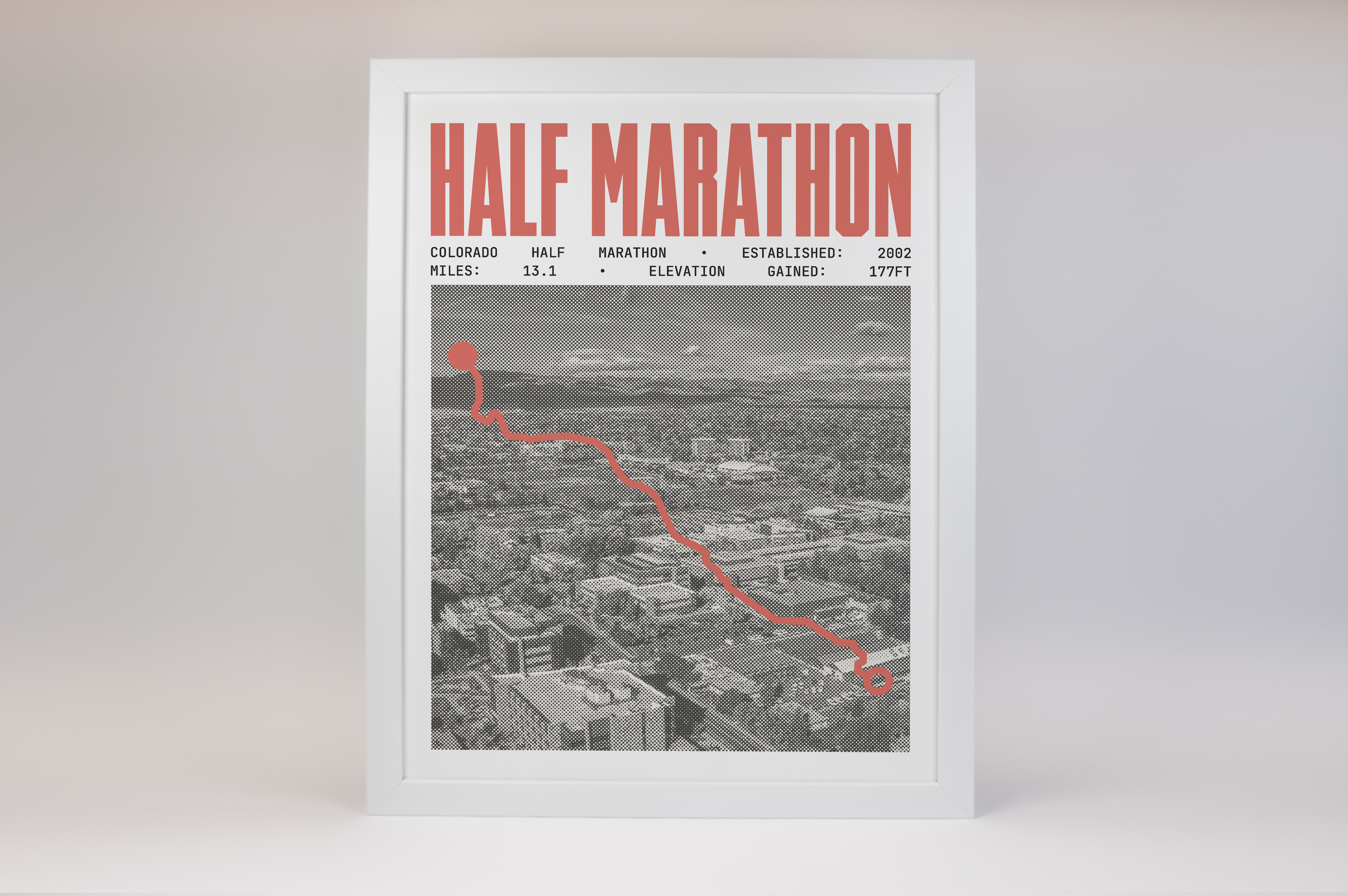 Colorado Half-Marathon Poster