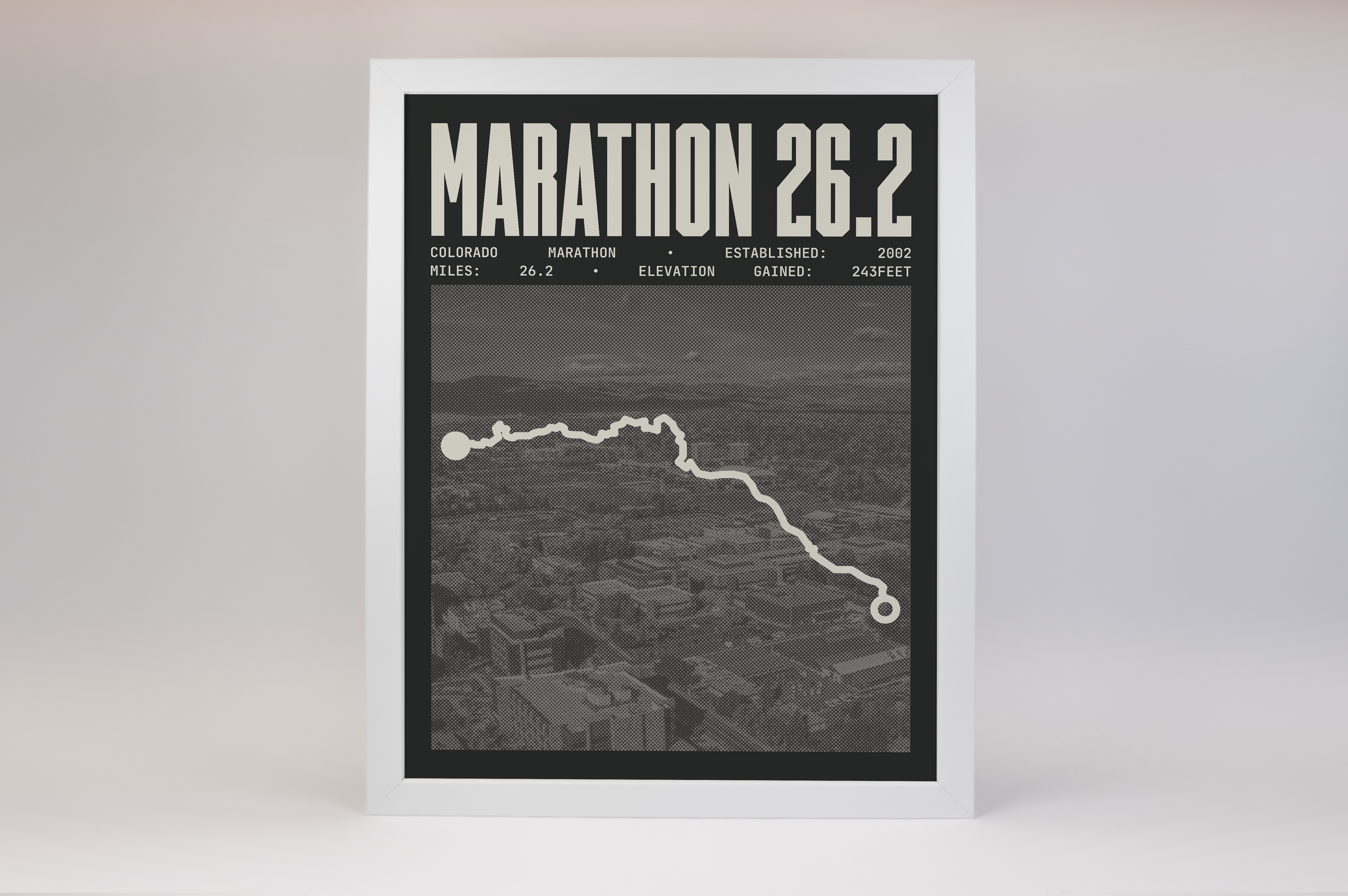 Colorado Marathon Poster