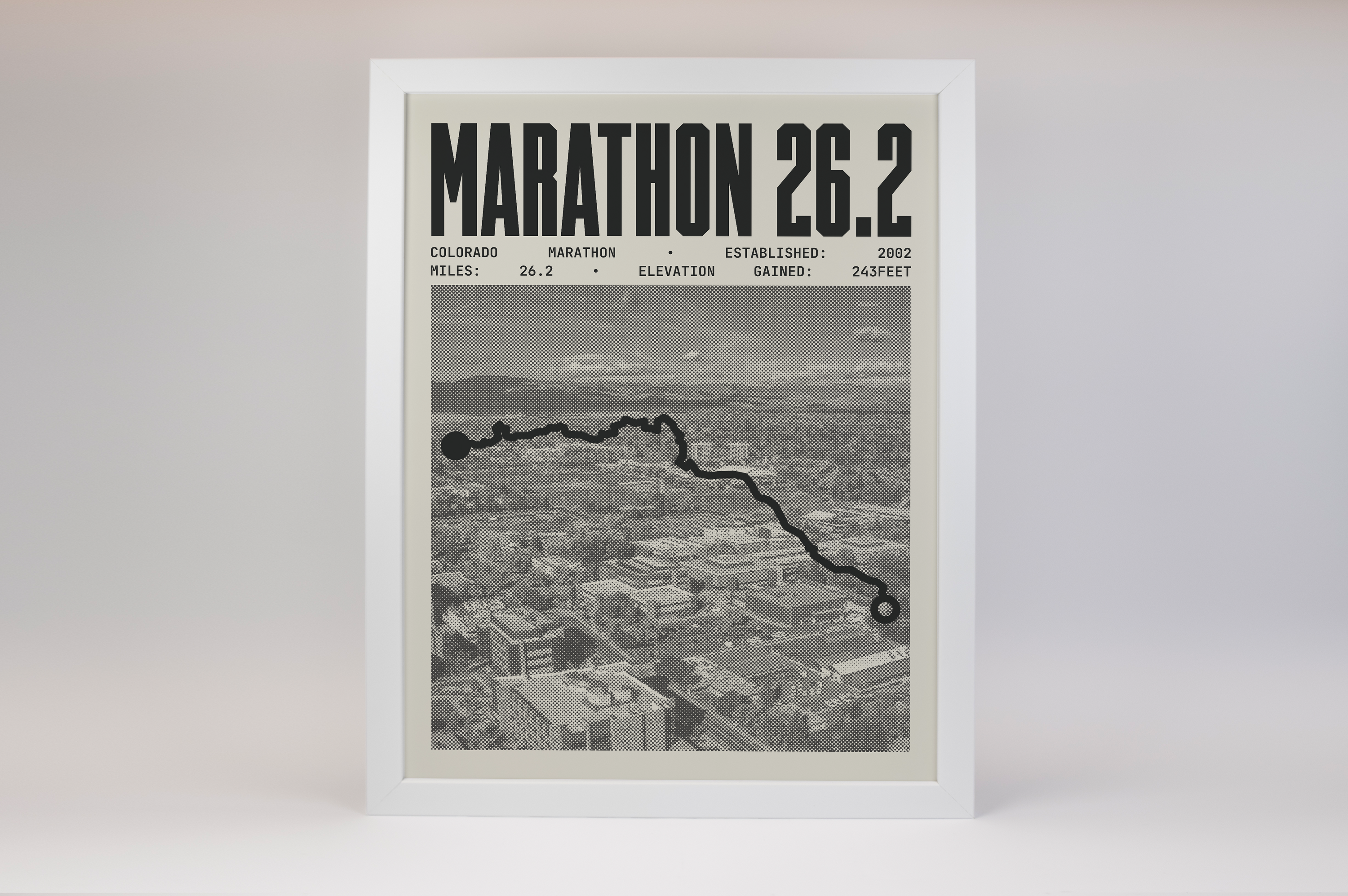 Colorado Marathon Poster