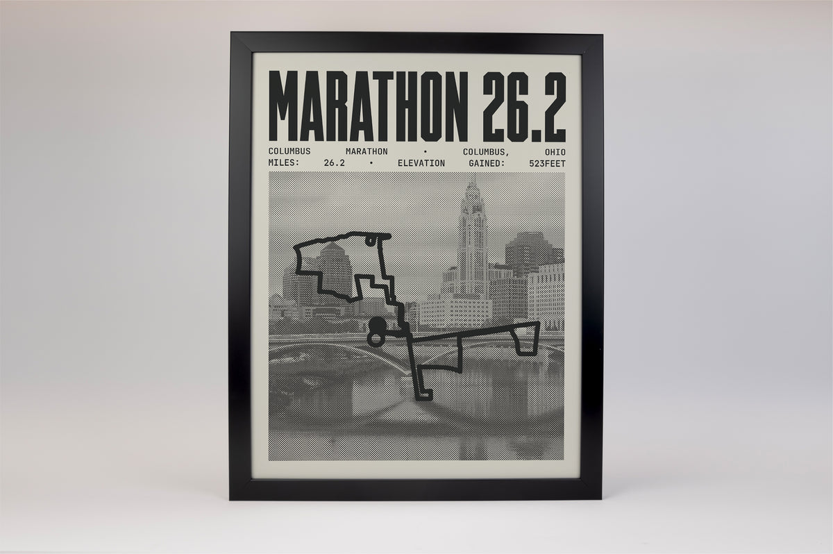 Columbus Marathon Poster