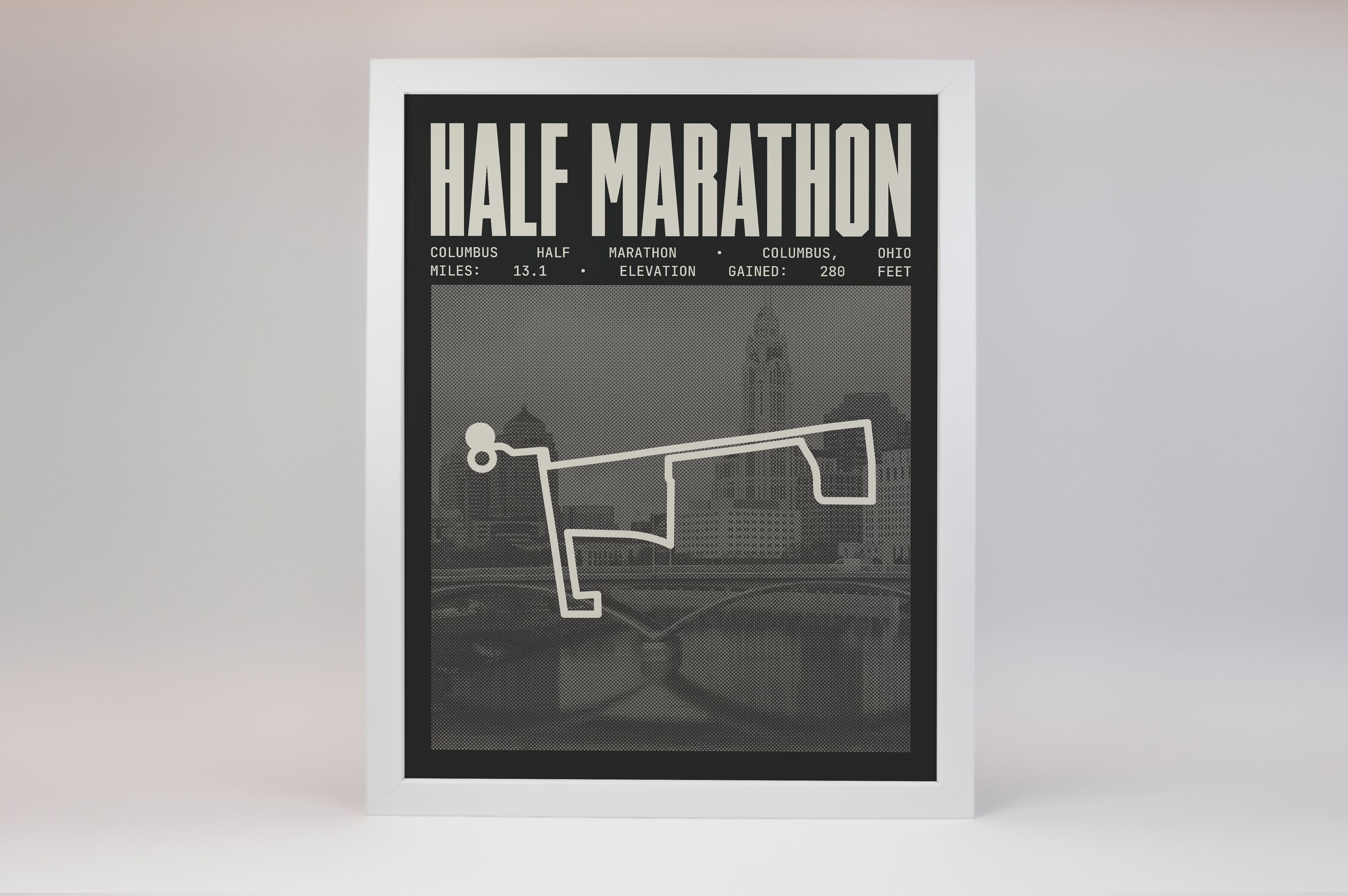 Columbus Half Marathon Poster