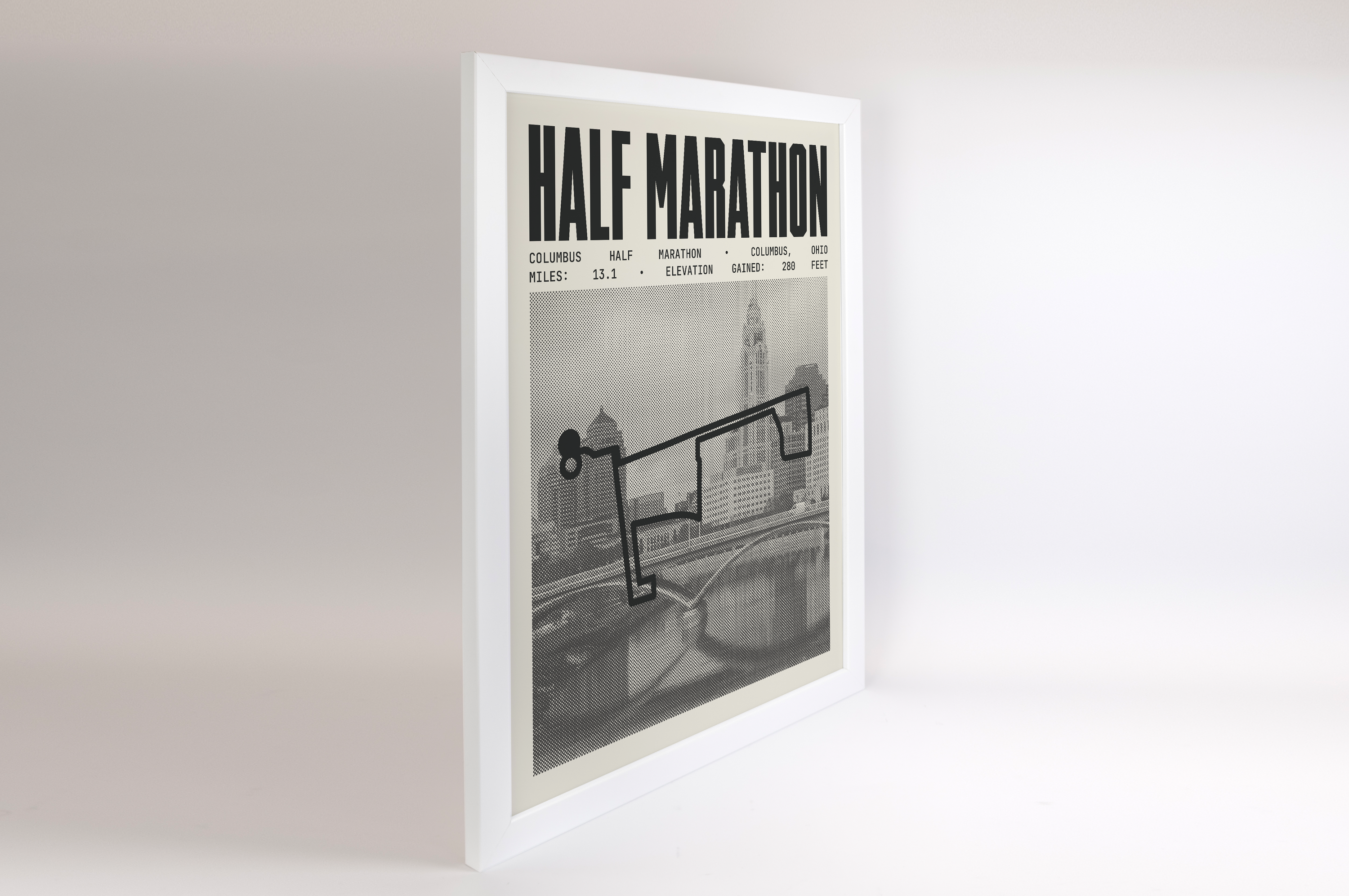 Columbus Half Marathon Poster