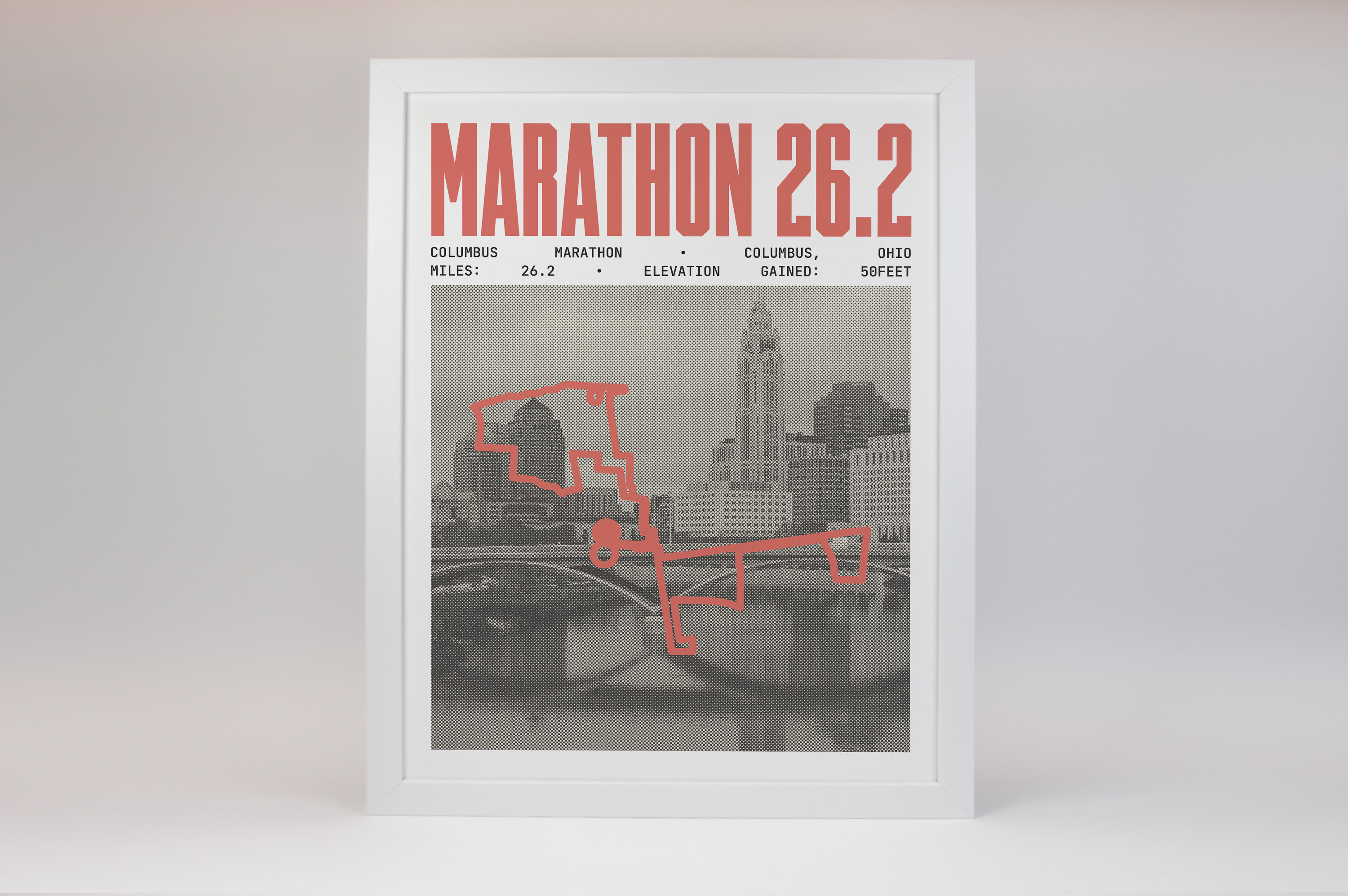 Columbus Marathon Poster