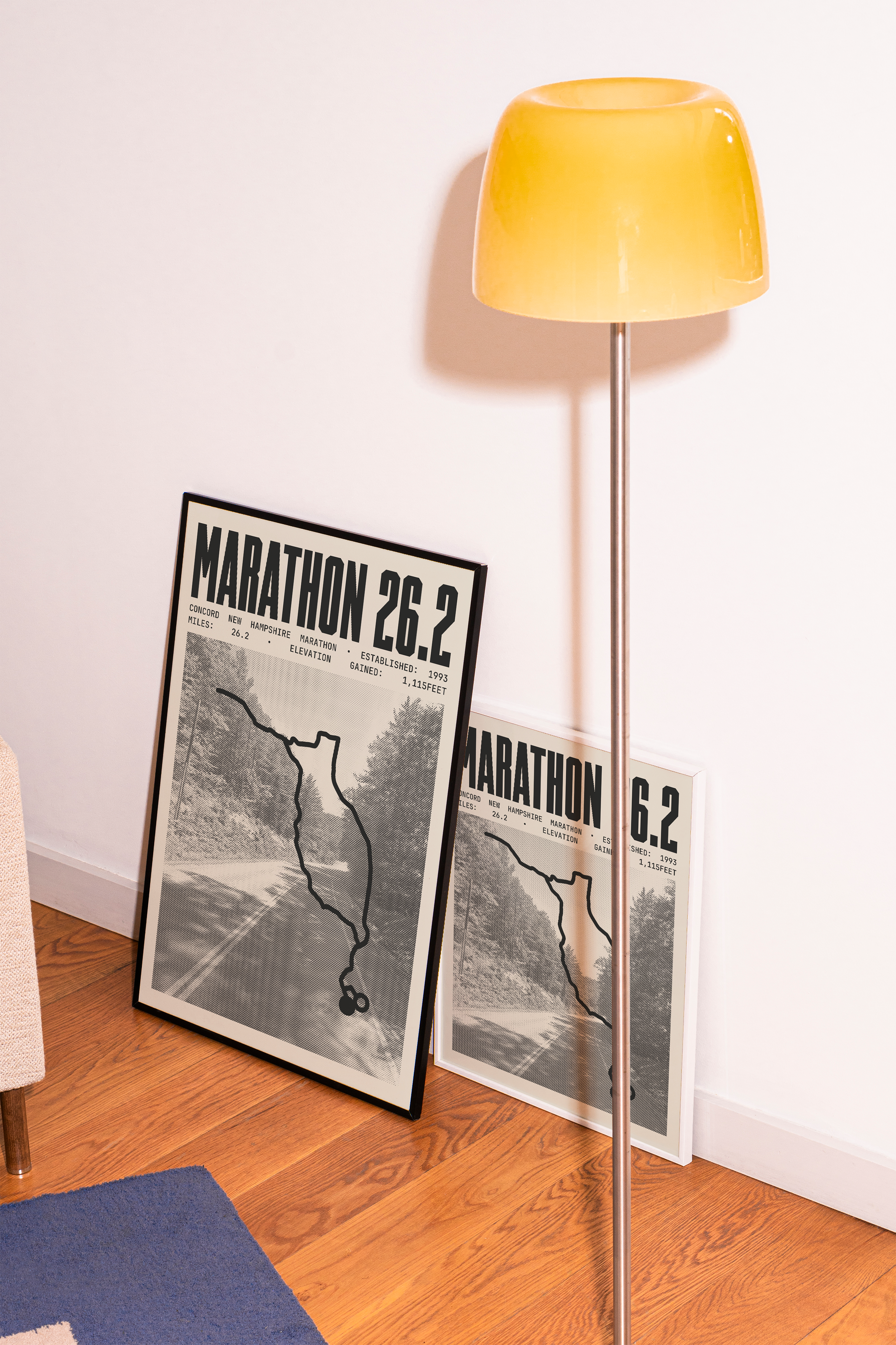 Concord New Hampshire Marathon Poster