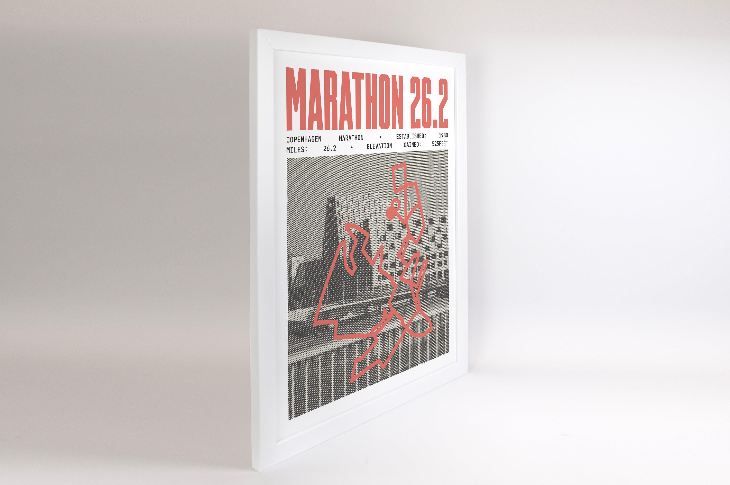 Copenhagen Marathon Poster