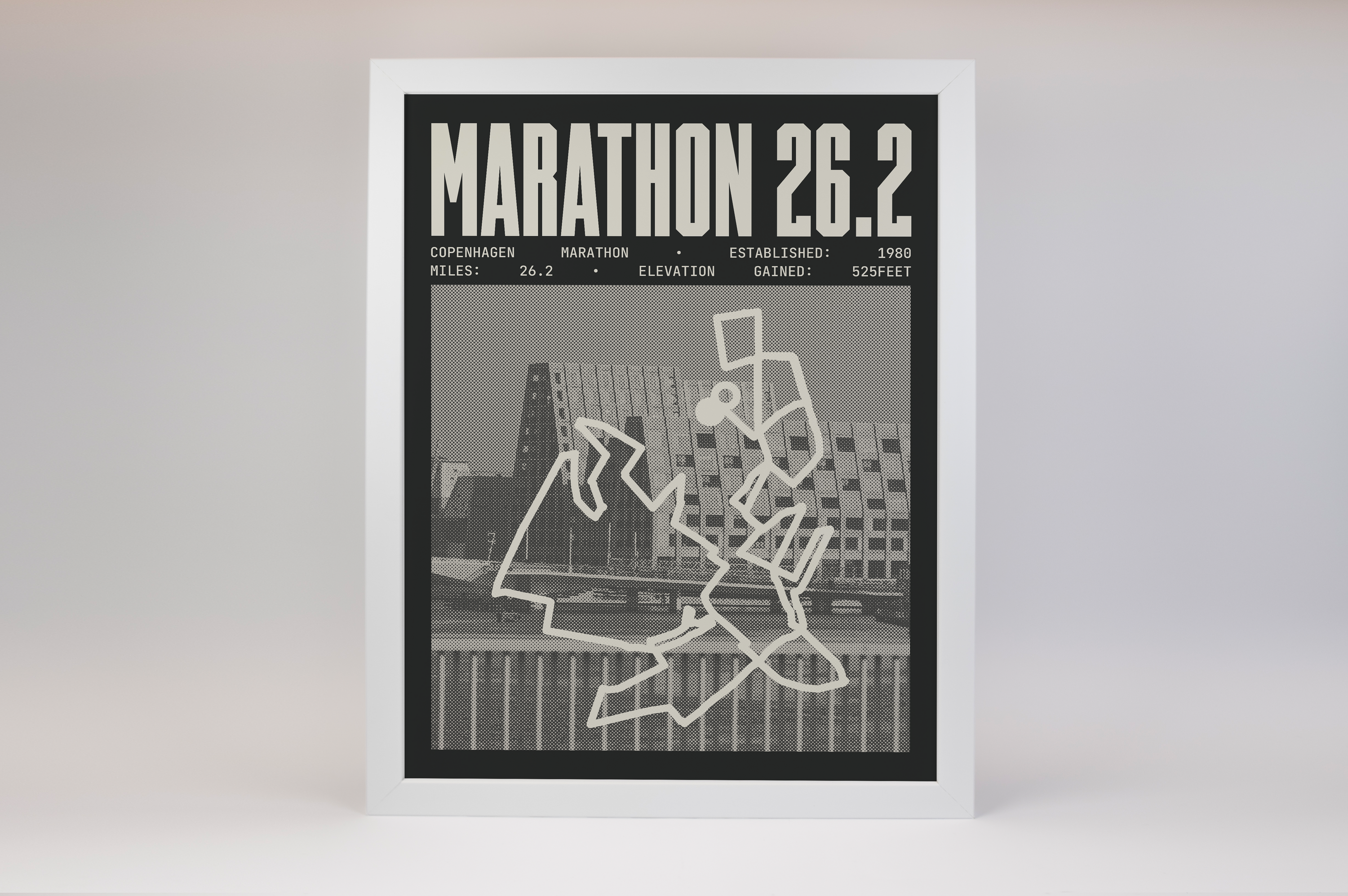 Copenhagen Marathon Poster