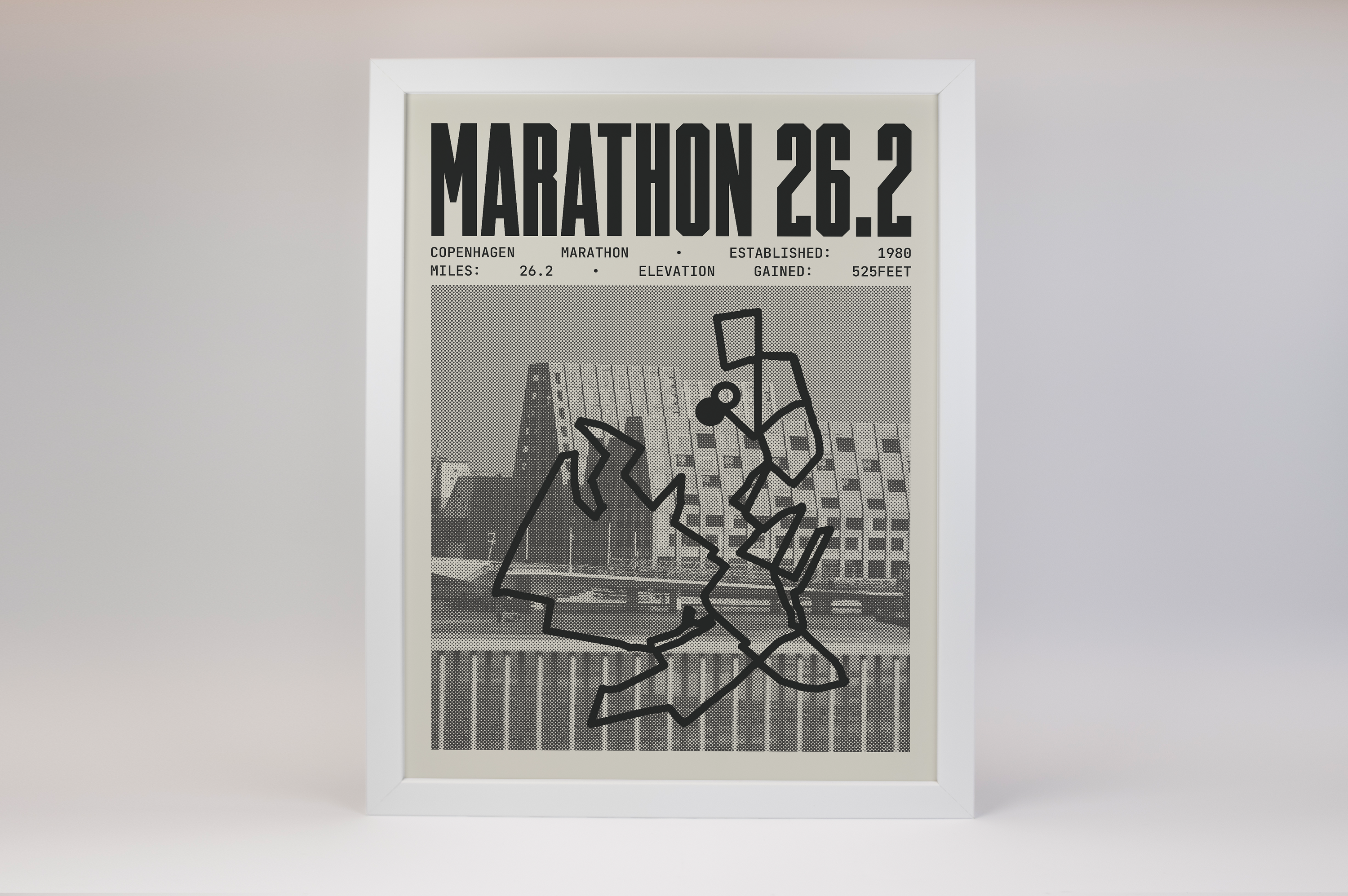 Copenhagen Marathon Poster