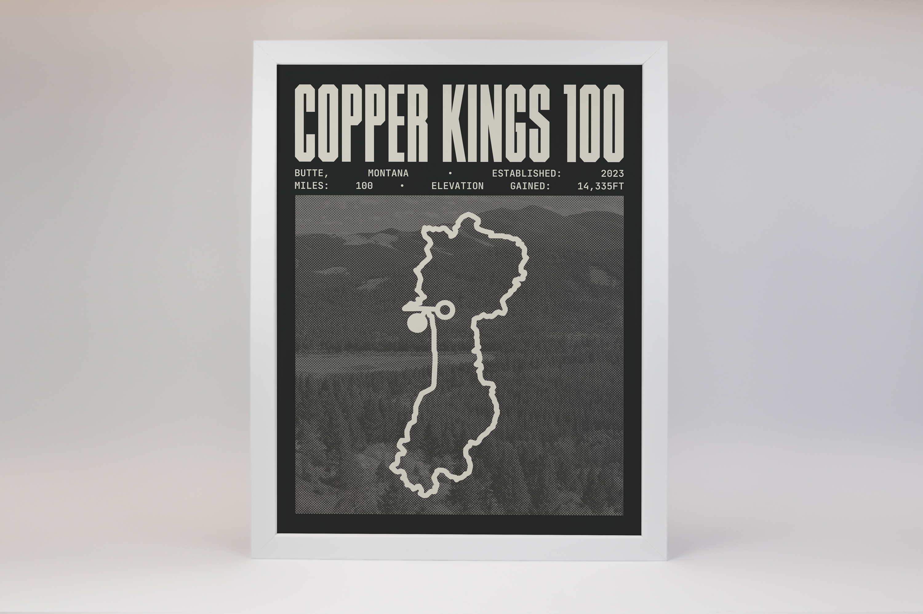 Copper Kings 100 Endurance Run Poster