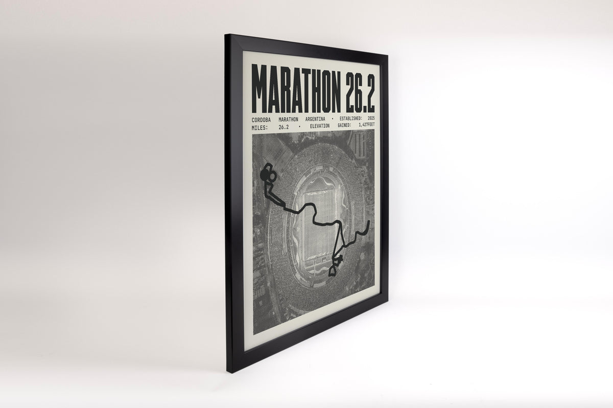 Cordoba Marathon Argentina Poster