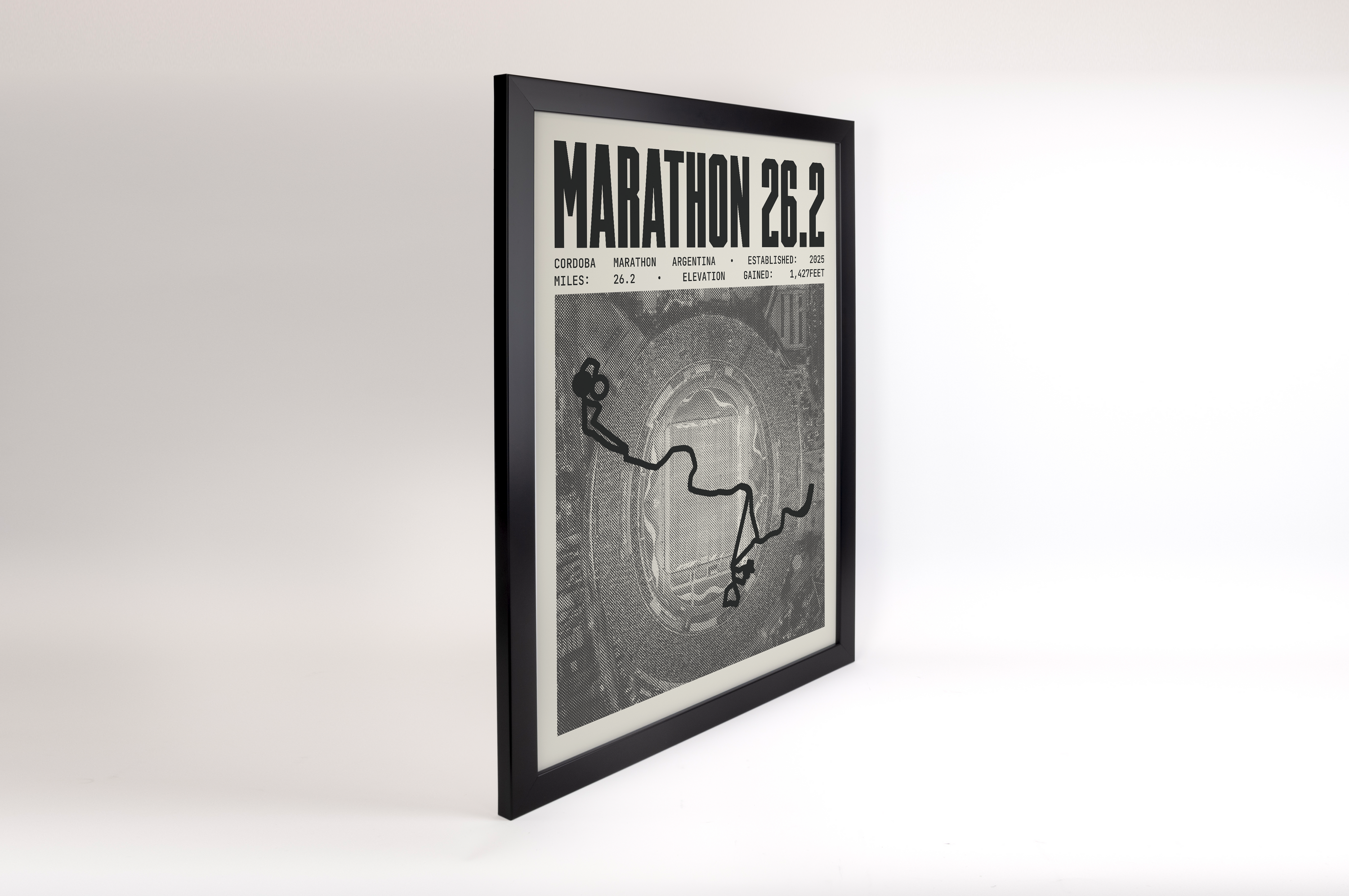 Cordoba Marathon Argentina Poster