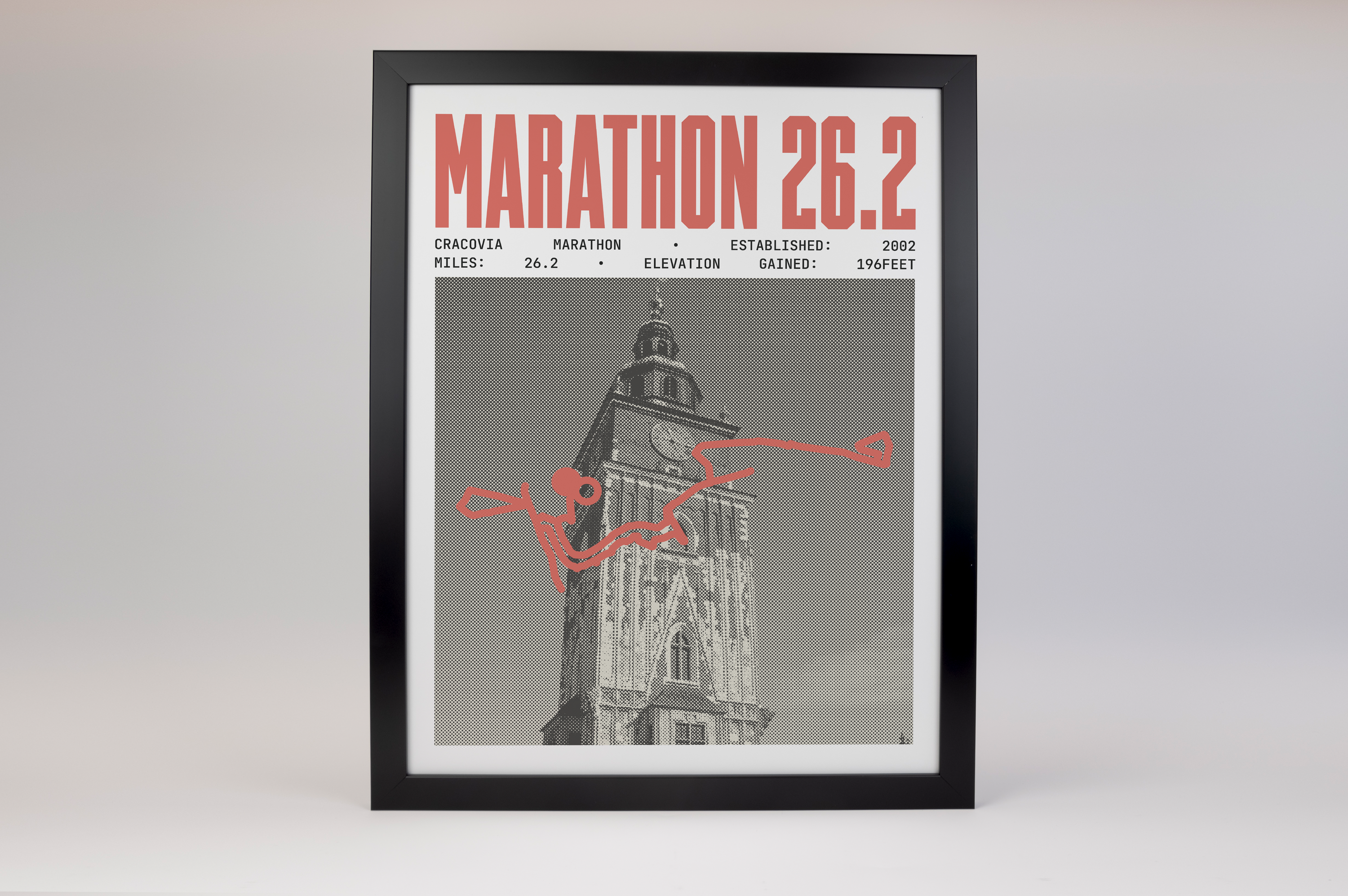 Cracovia Marathon Poster