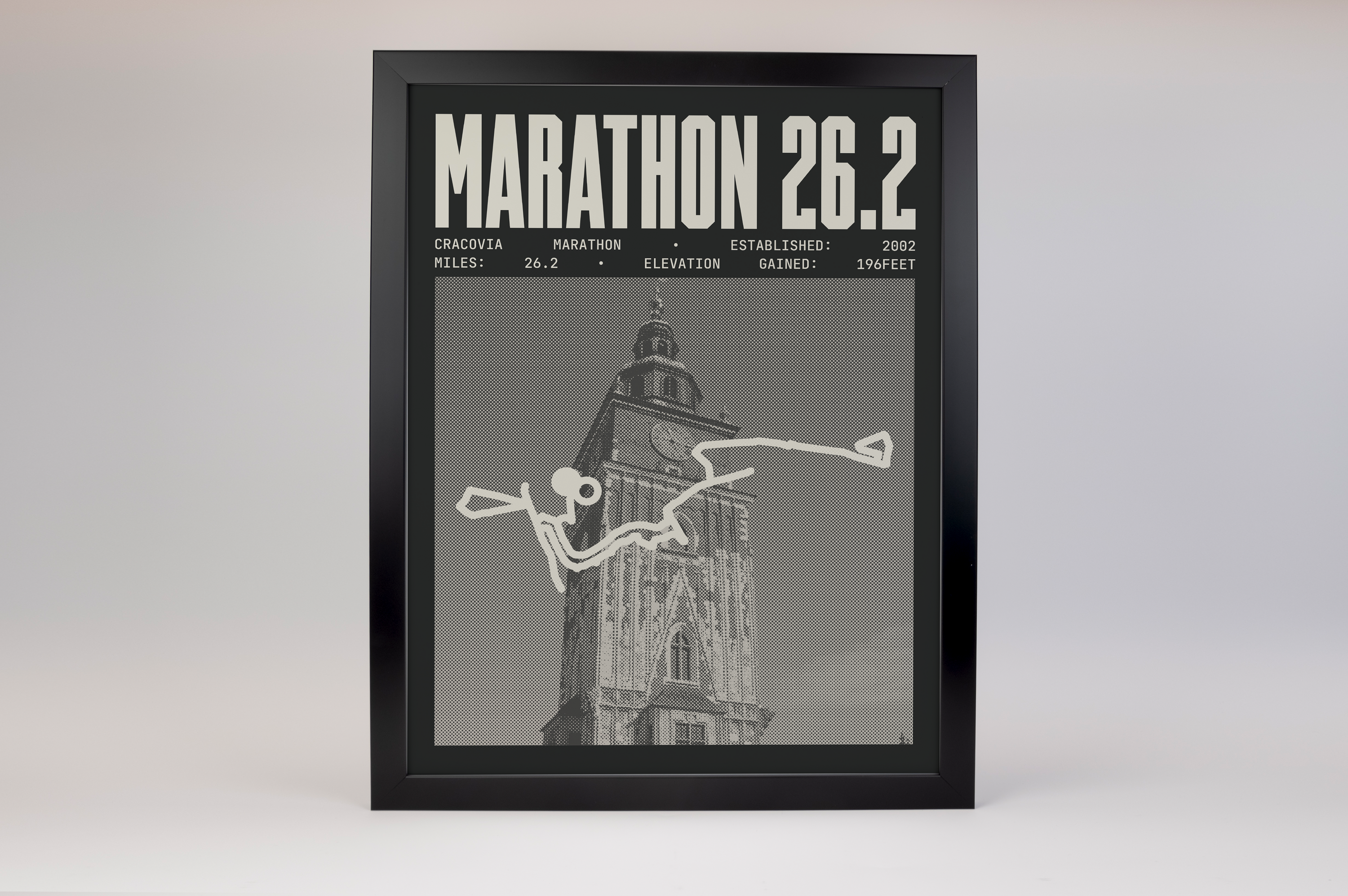 Cracovia Marathon Poster