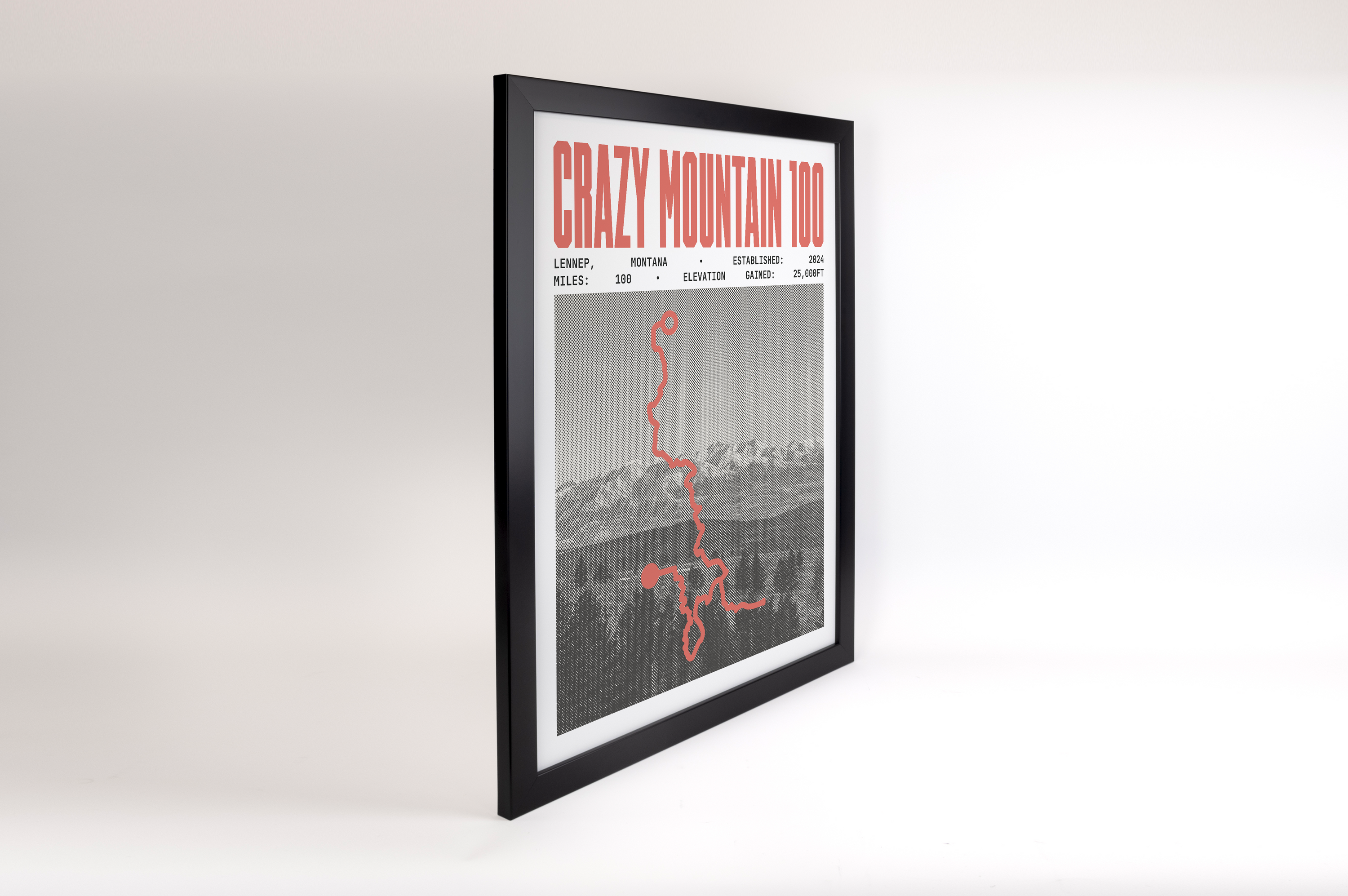 Crazy Mountain 100 Endurance Run Poster