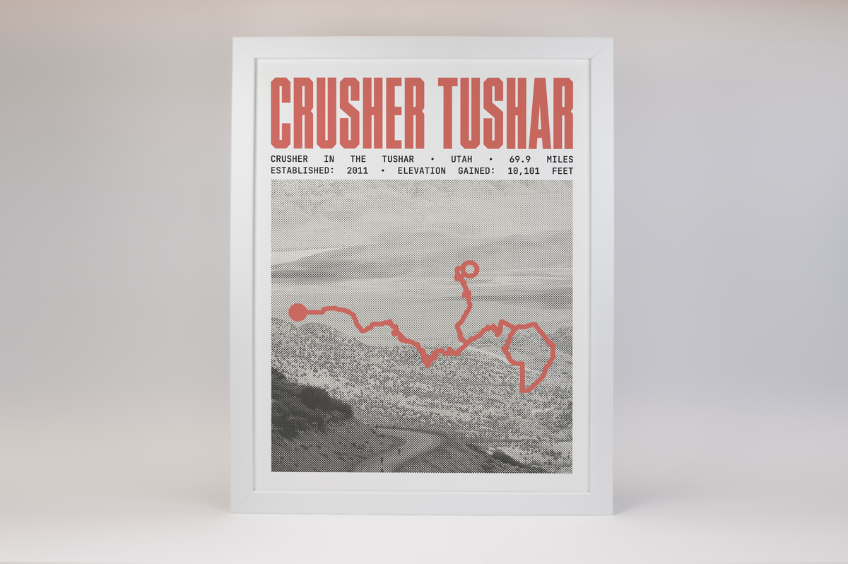 Crusher in the Tushar - 69.9 Miles Poster