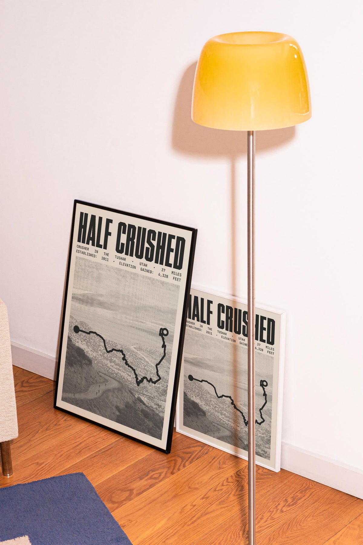 Crusher in the Tushar - 37 Mile Half Crushed Poster