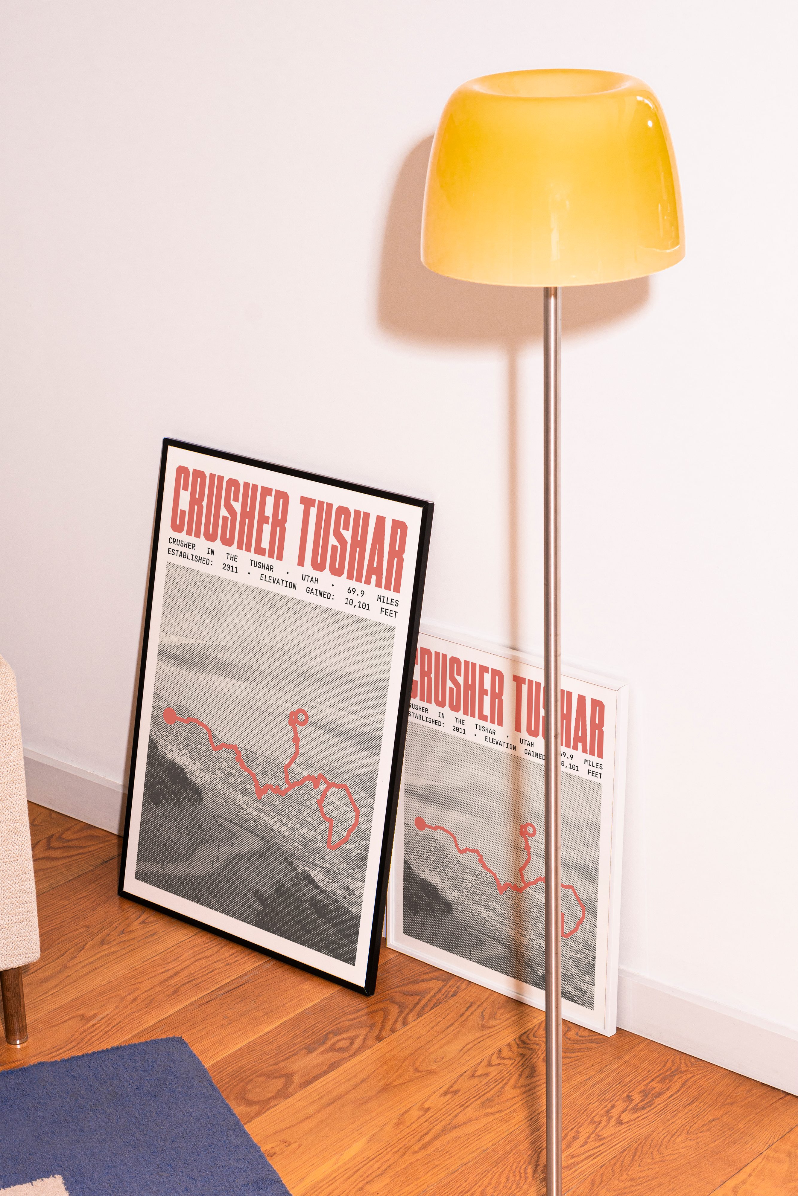 Crusher in the Tushar - 69.9 Miles Poster
