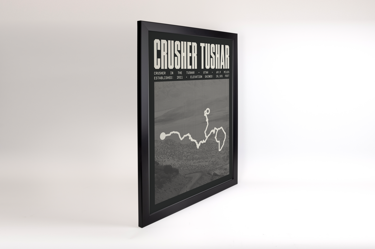 Crusher in the Tushar - 69.9 Miles Poster